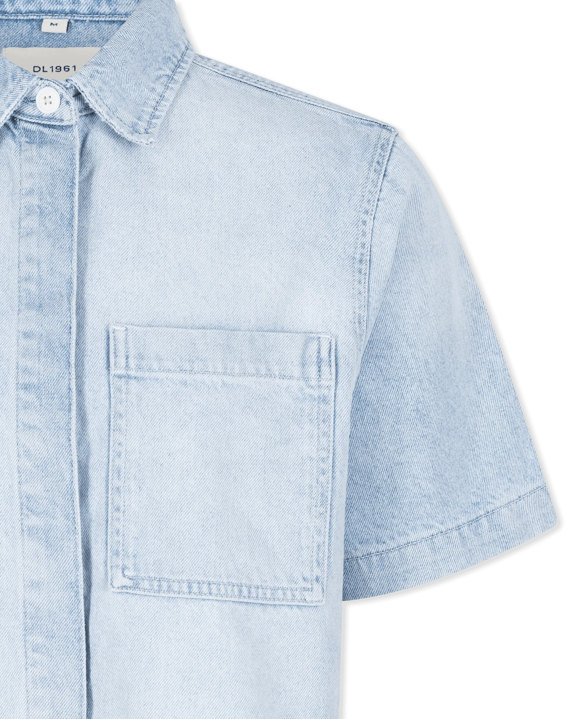 Montauk Short Sleeve Denim Shirt - DIHSAN