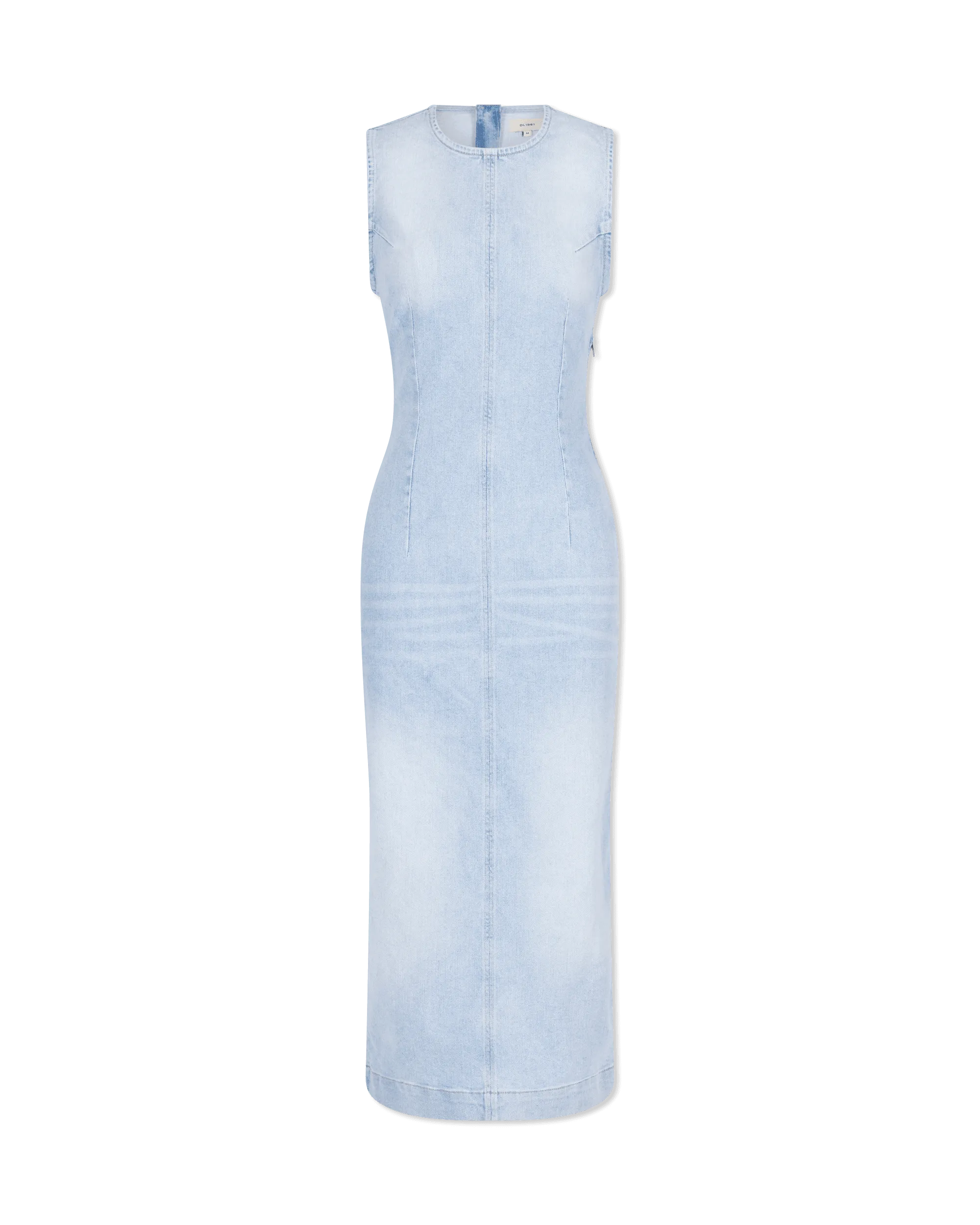 Esme Midi Denim Dress - DIHSAN