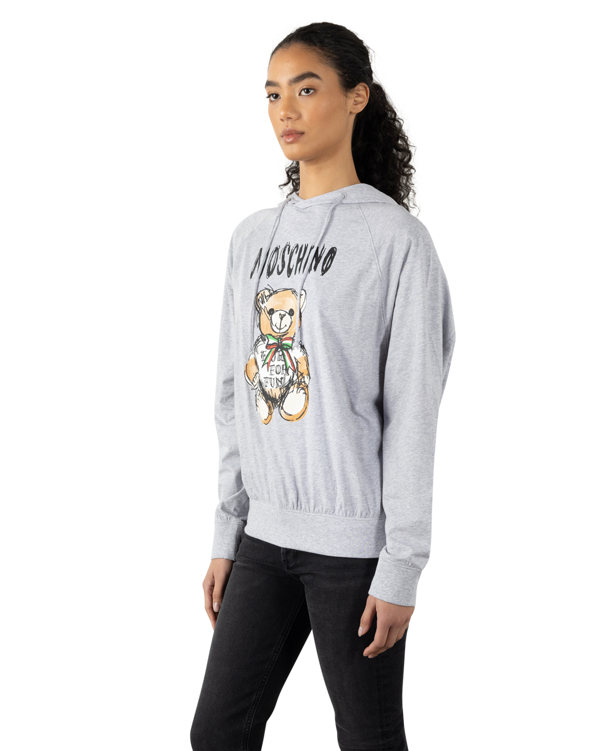 Drawn Teddy Bear Hoodie