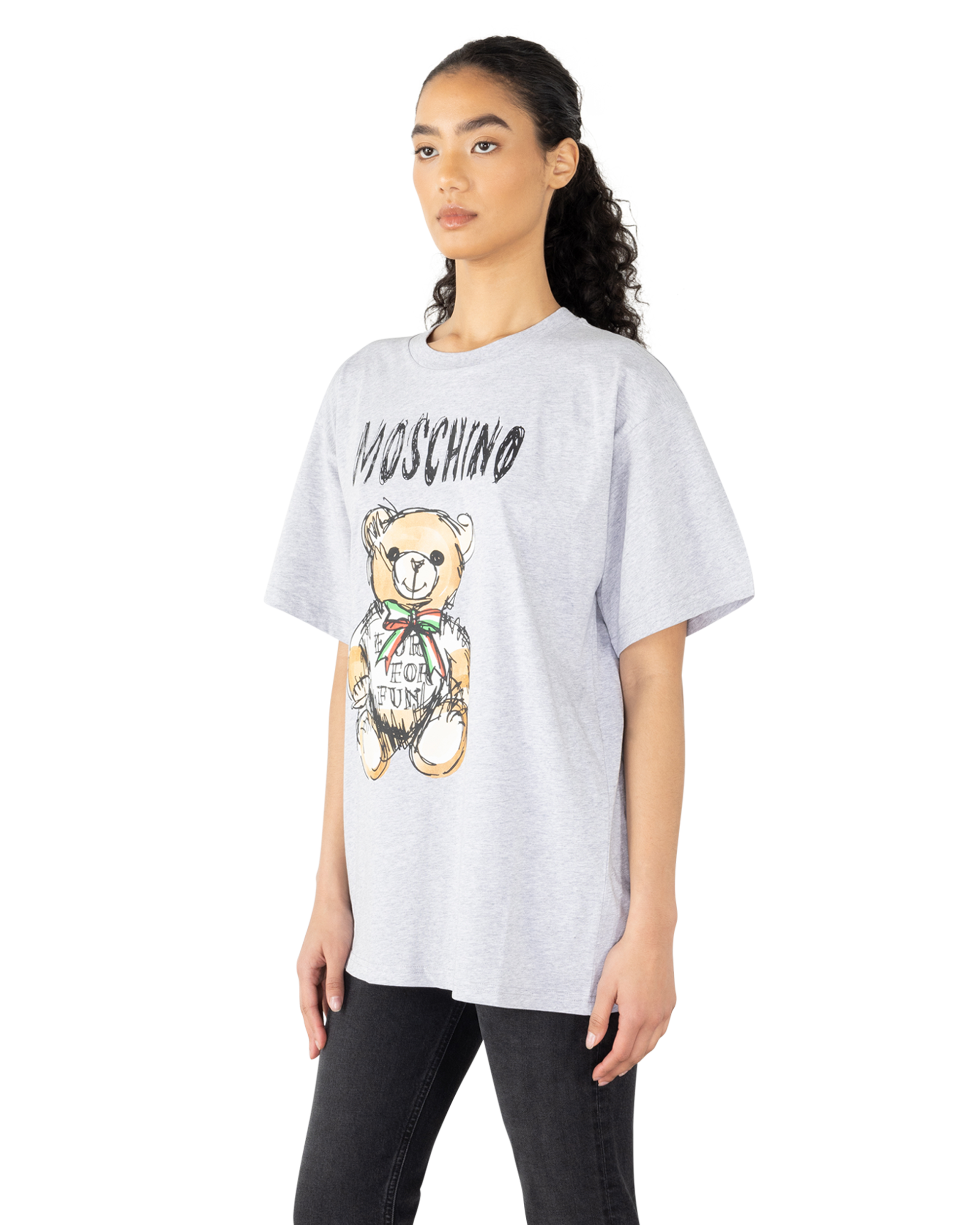 Drawn Teddy Bear Organic Jersey T-Shirt