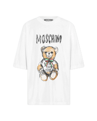 Drawn Teddy Bear Organic T-Shirt - DIHSAN