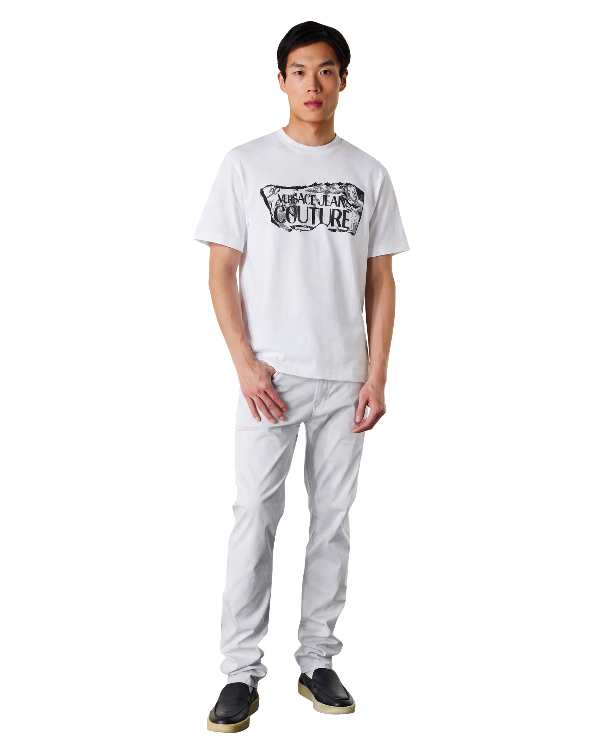 Magazine Logo Print T-Shirt