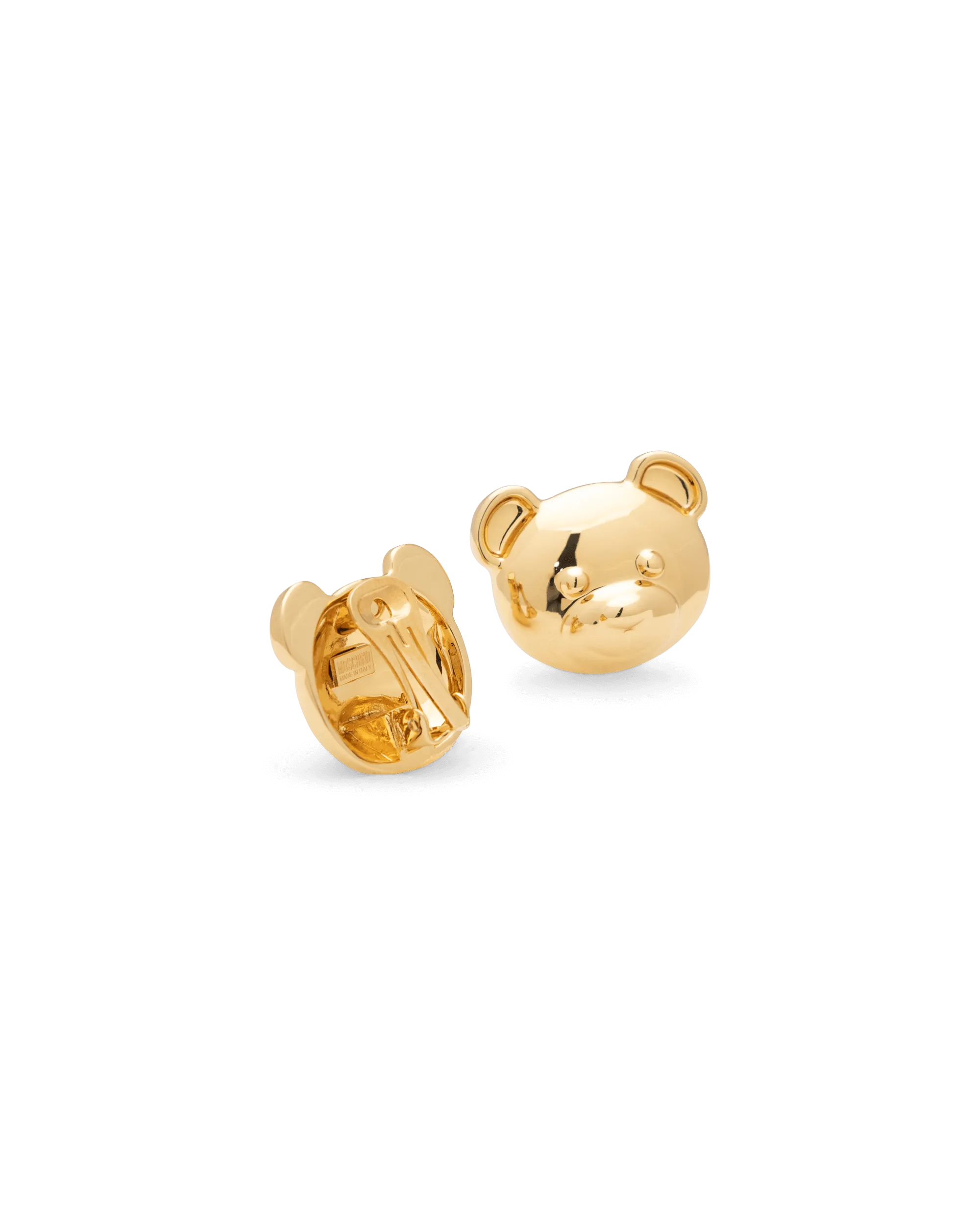 Teddy Bear Clip-On Earrings