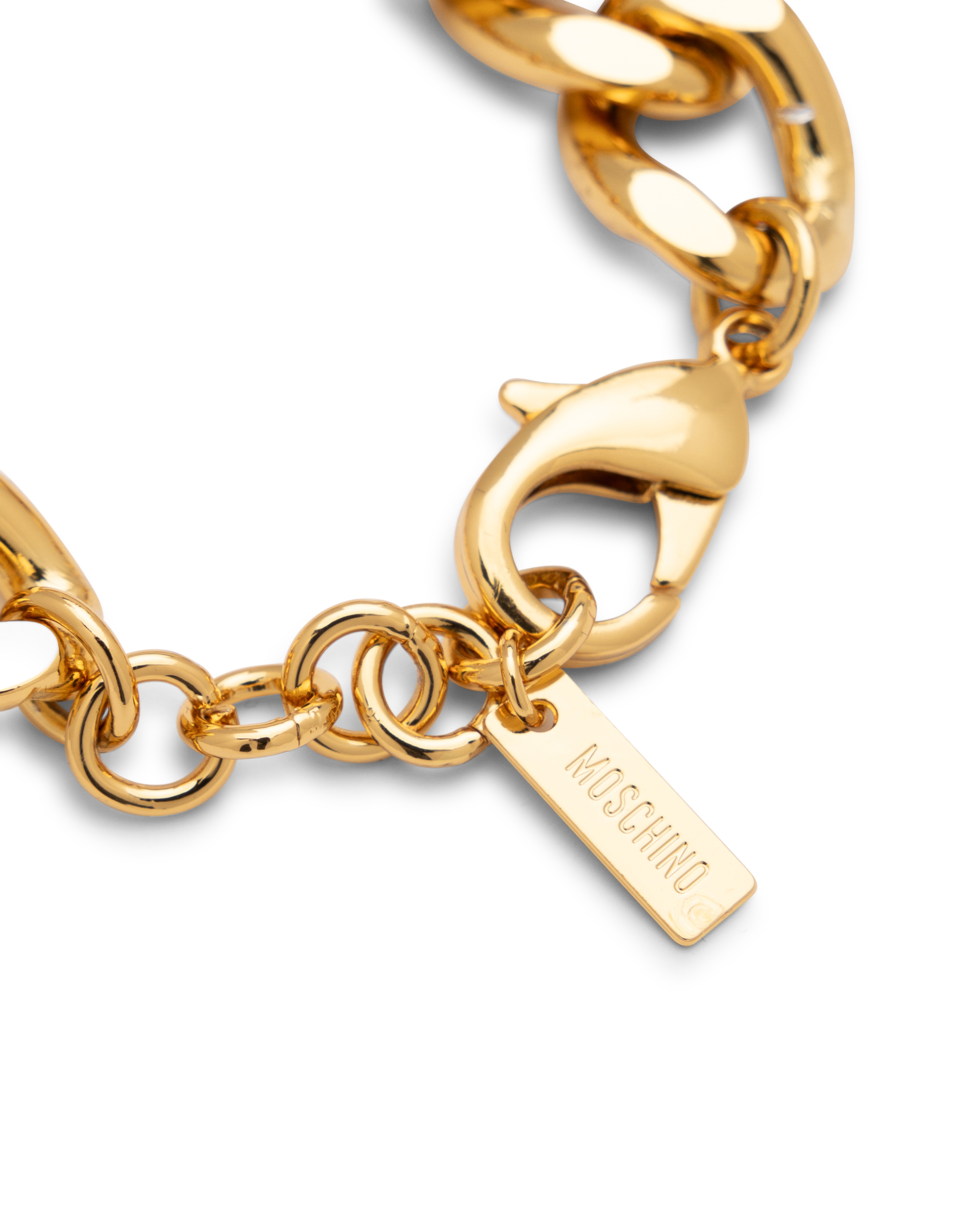 Logo Lettering Chain Bracelet