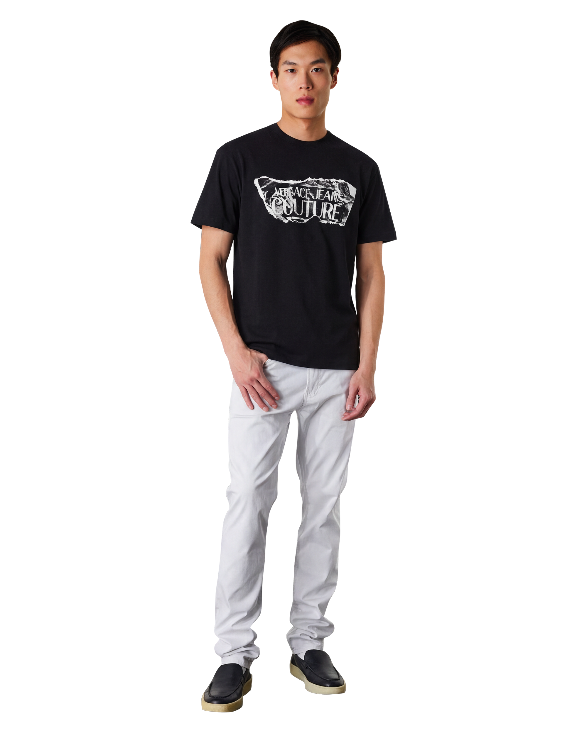 Magazine Logo Print T-Shirt