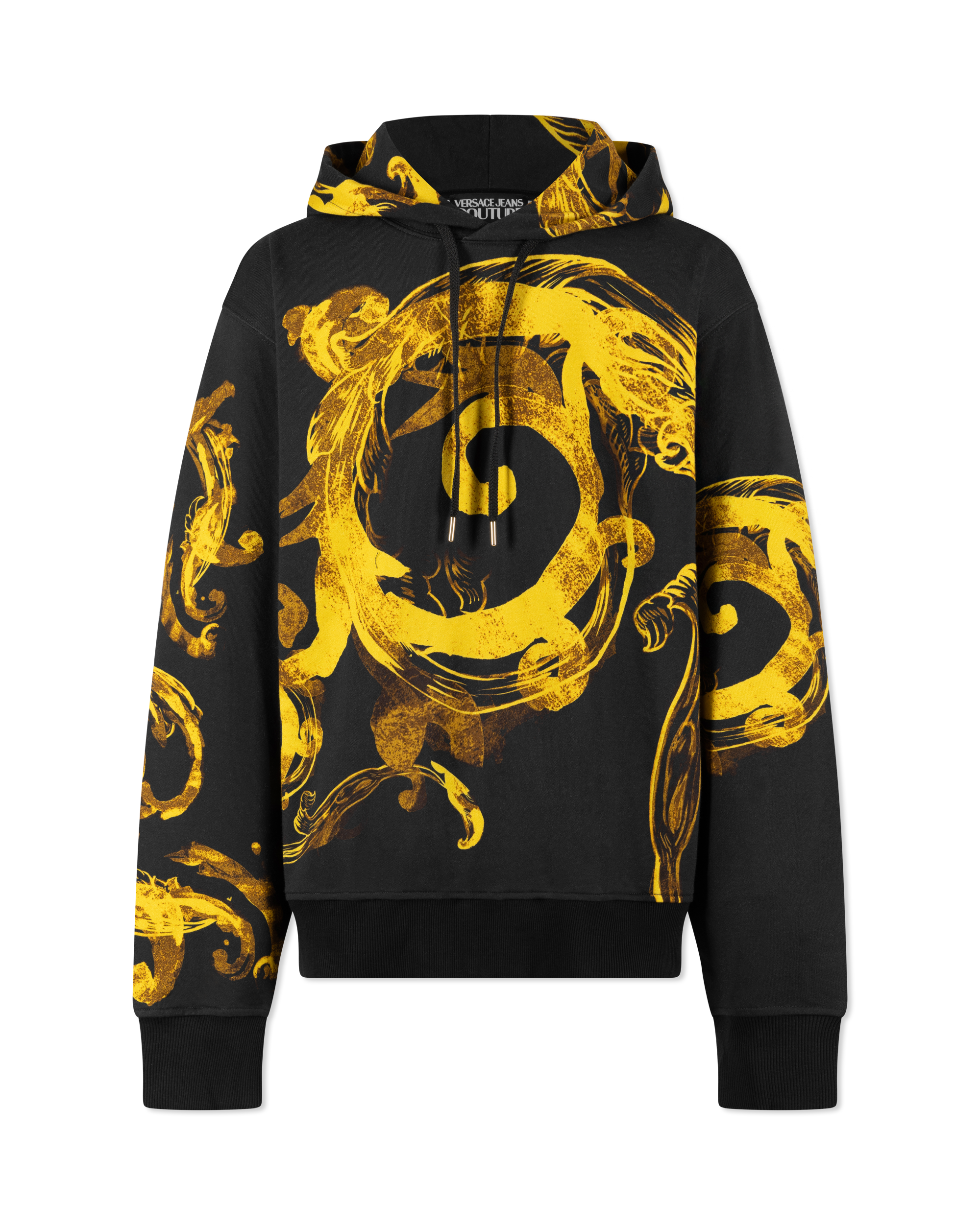 Watercolor Baroque Couture Hoodie - DIHSAN