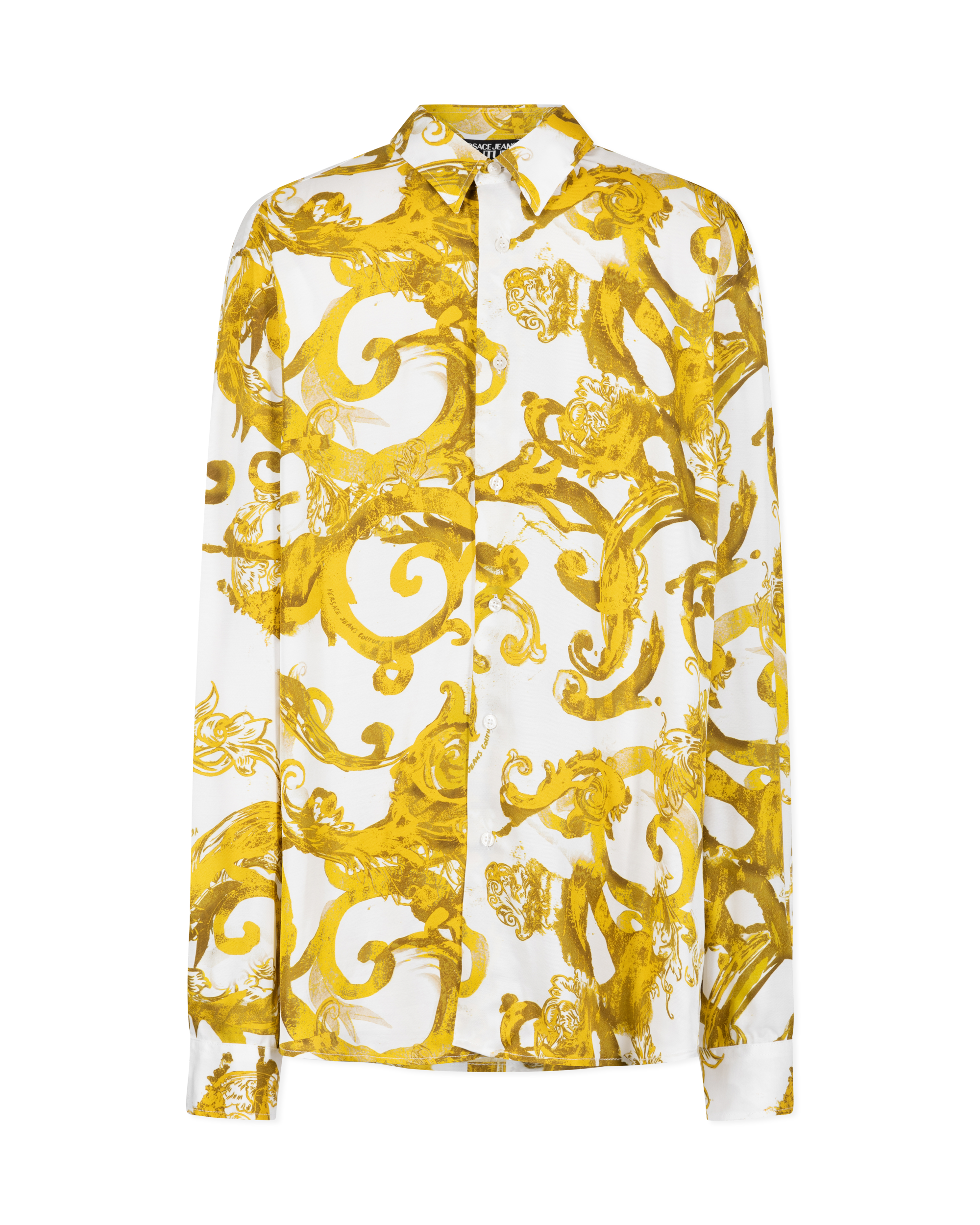 Watercolor Baroque Couture Long Sleeve Shirt