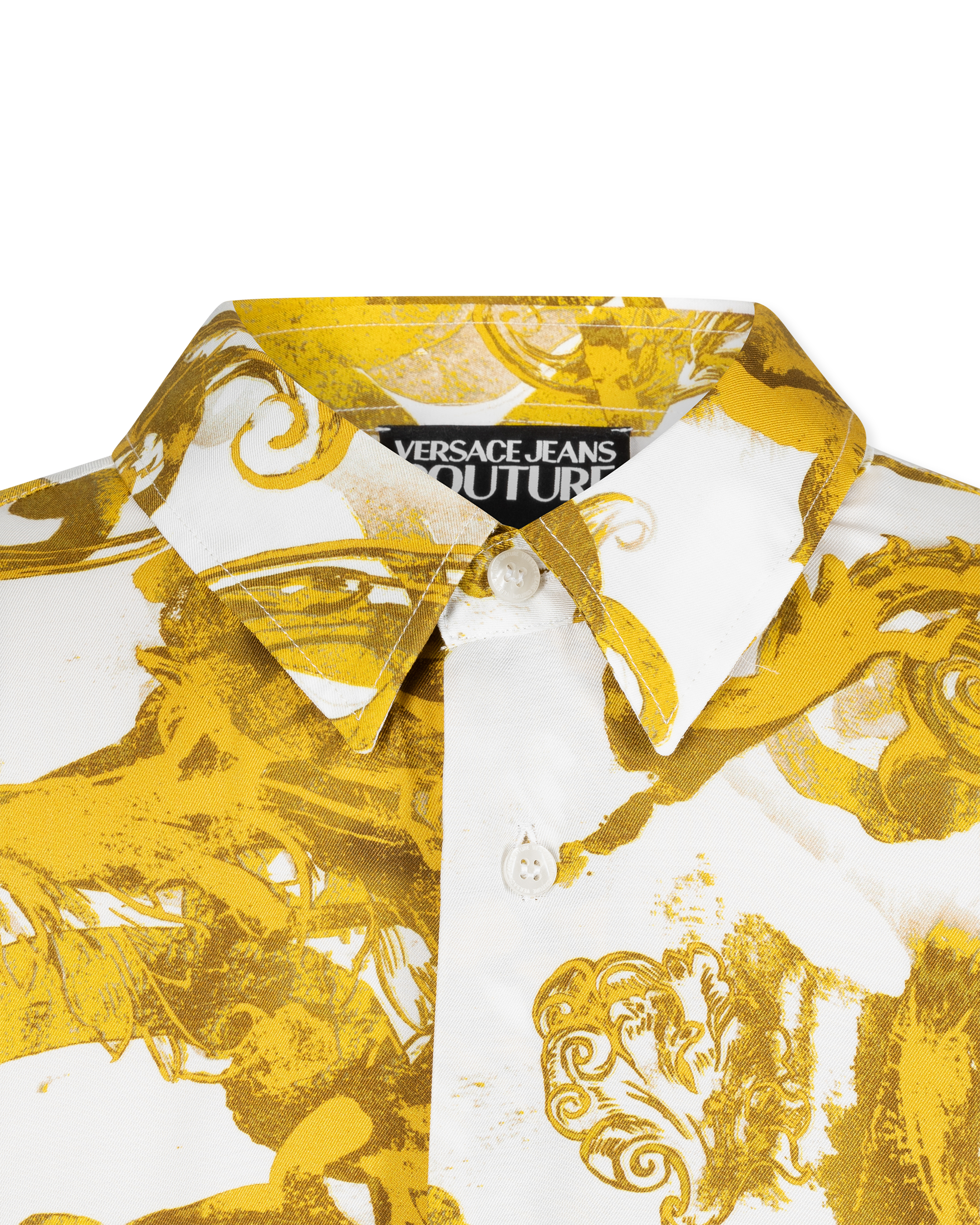 Watercolor Baroque Couture Long Sleeve Shirt