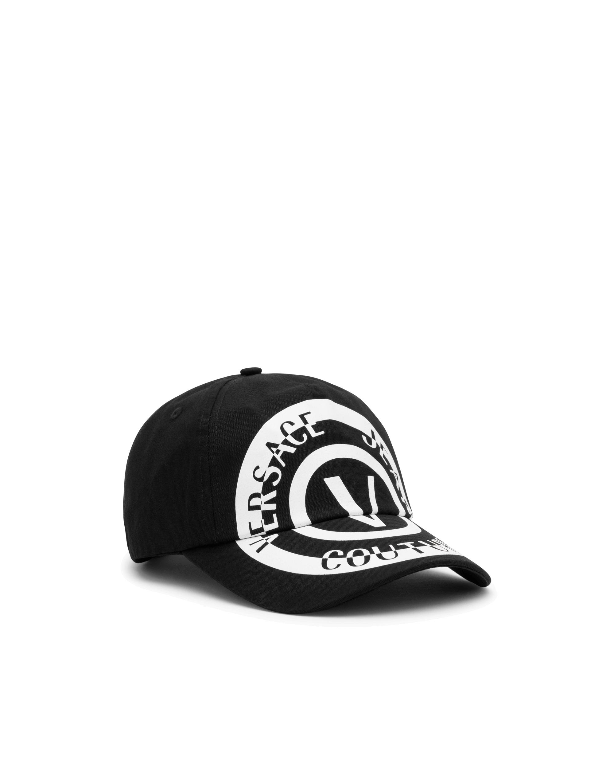 Oversized V-Emblem Baseball Cap - DIHSAN