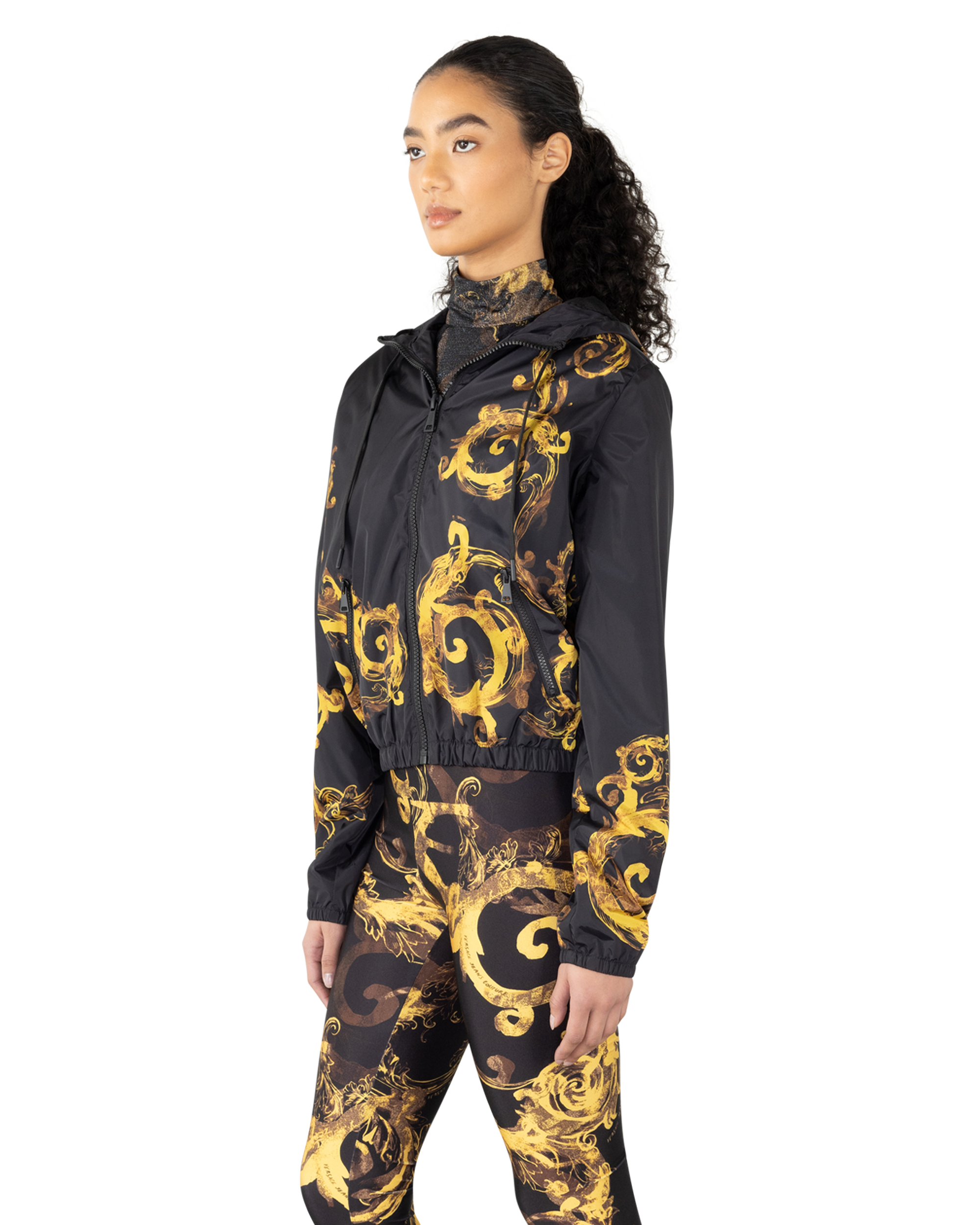 Versace Jeans Couture Hooded Windbreaker
