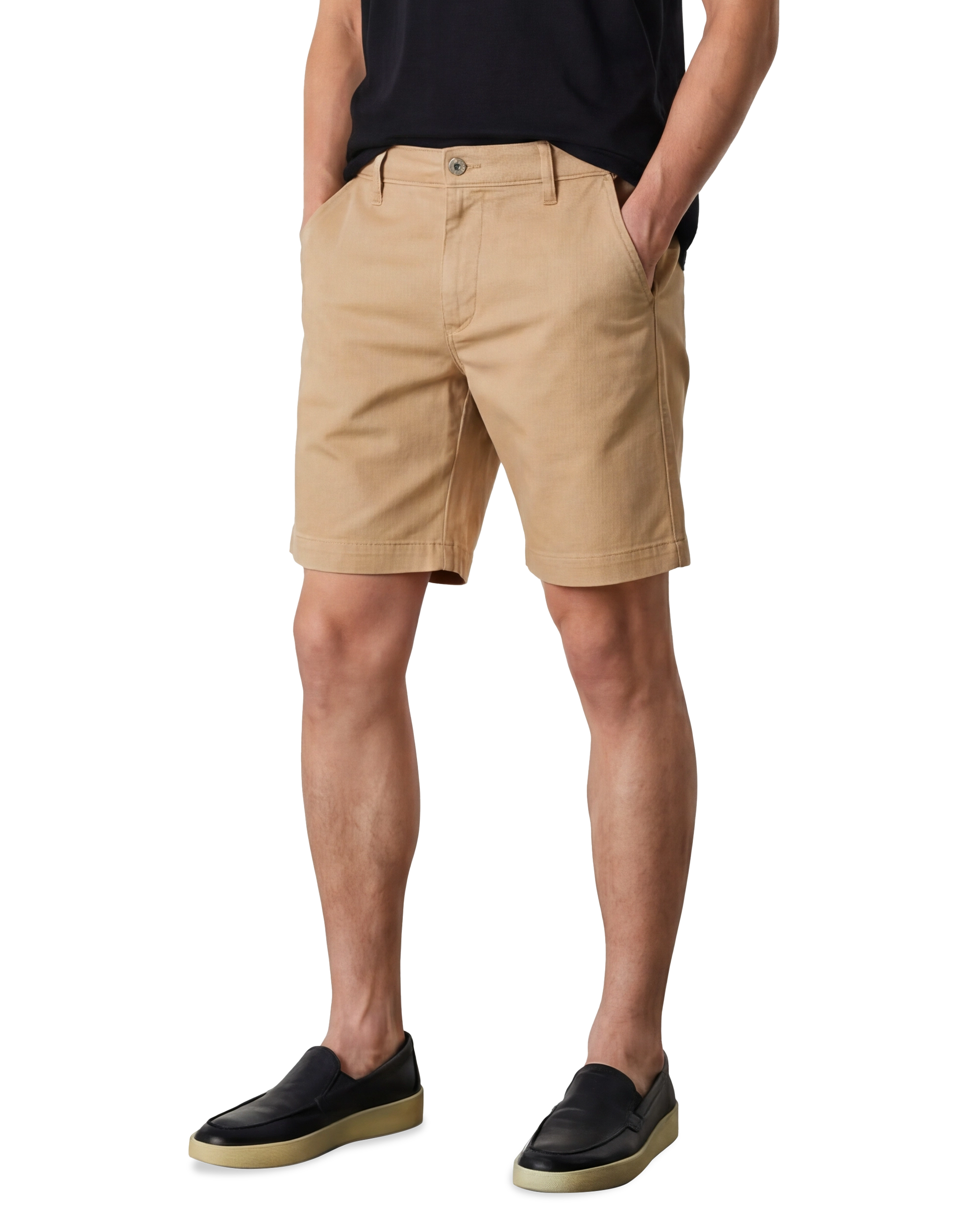 Wanderer Slim Dobby Cotton Trouser Short