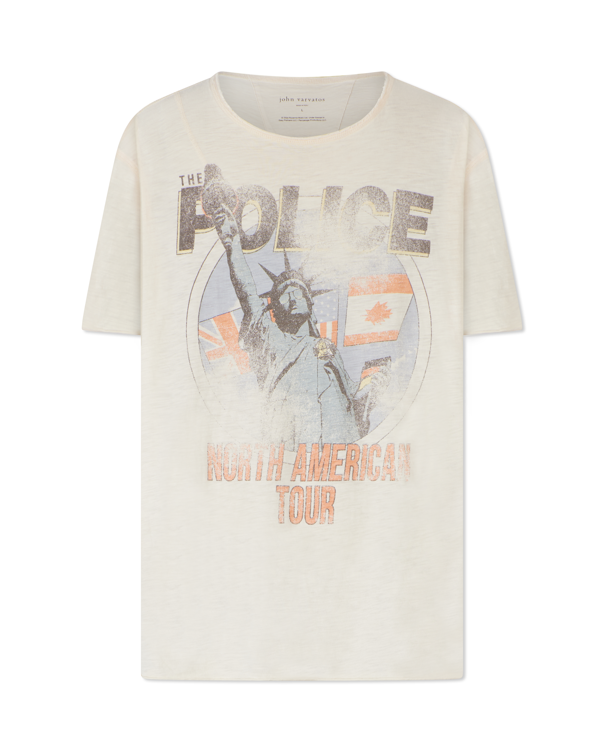 Police Tour Tee