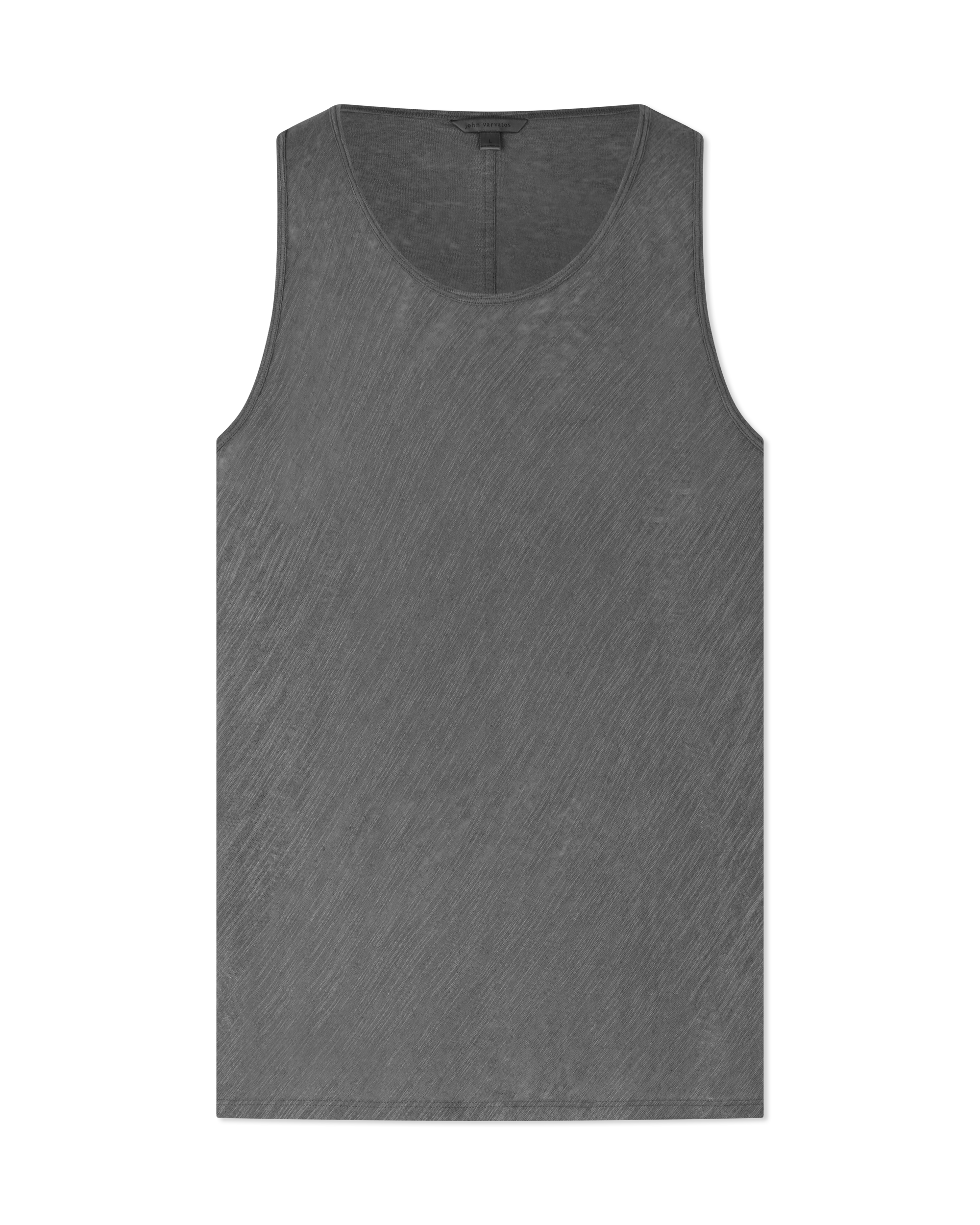 Broome Slim Fit Linen Tank Top