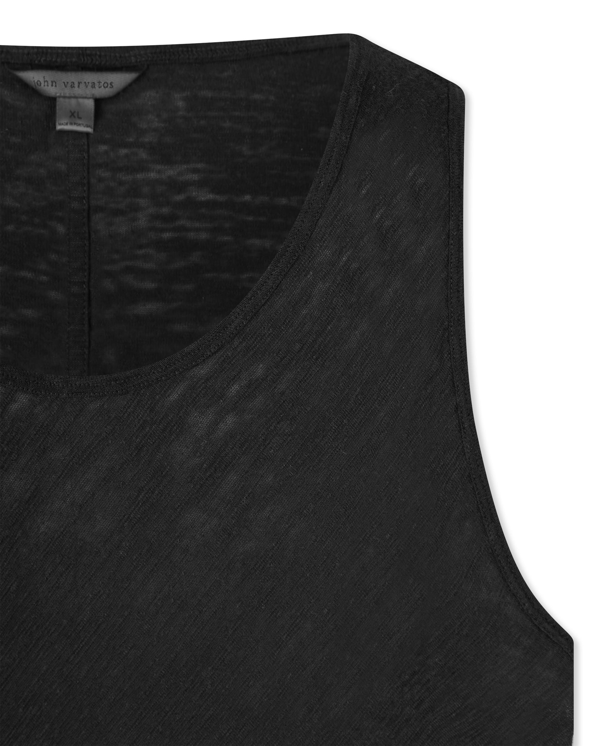 Broome Slim Fit Linen Tank Top