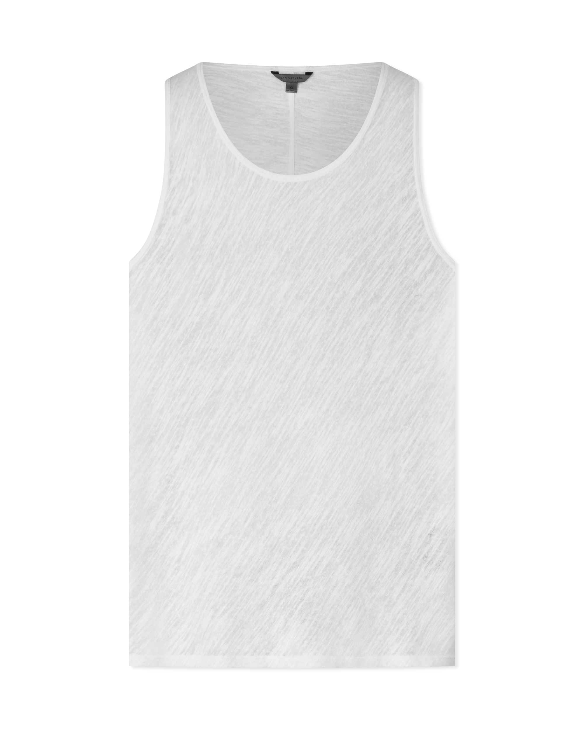 Broome Slim Fit Linen Tank Top