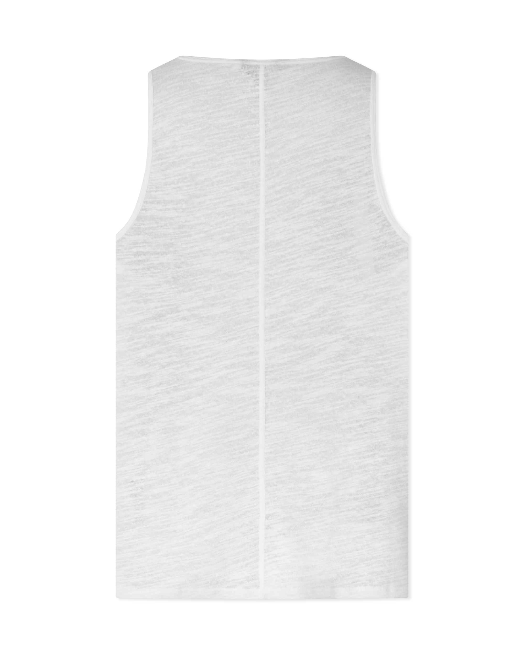 Broome Slim Fit Linen Tank Top