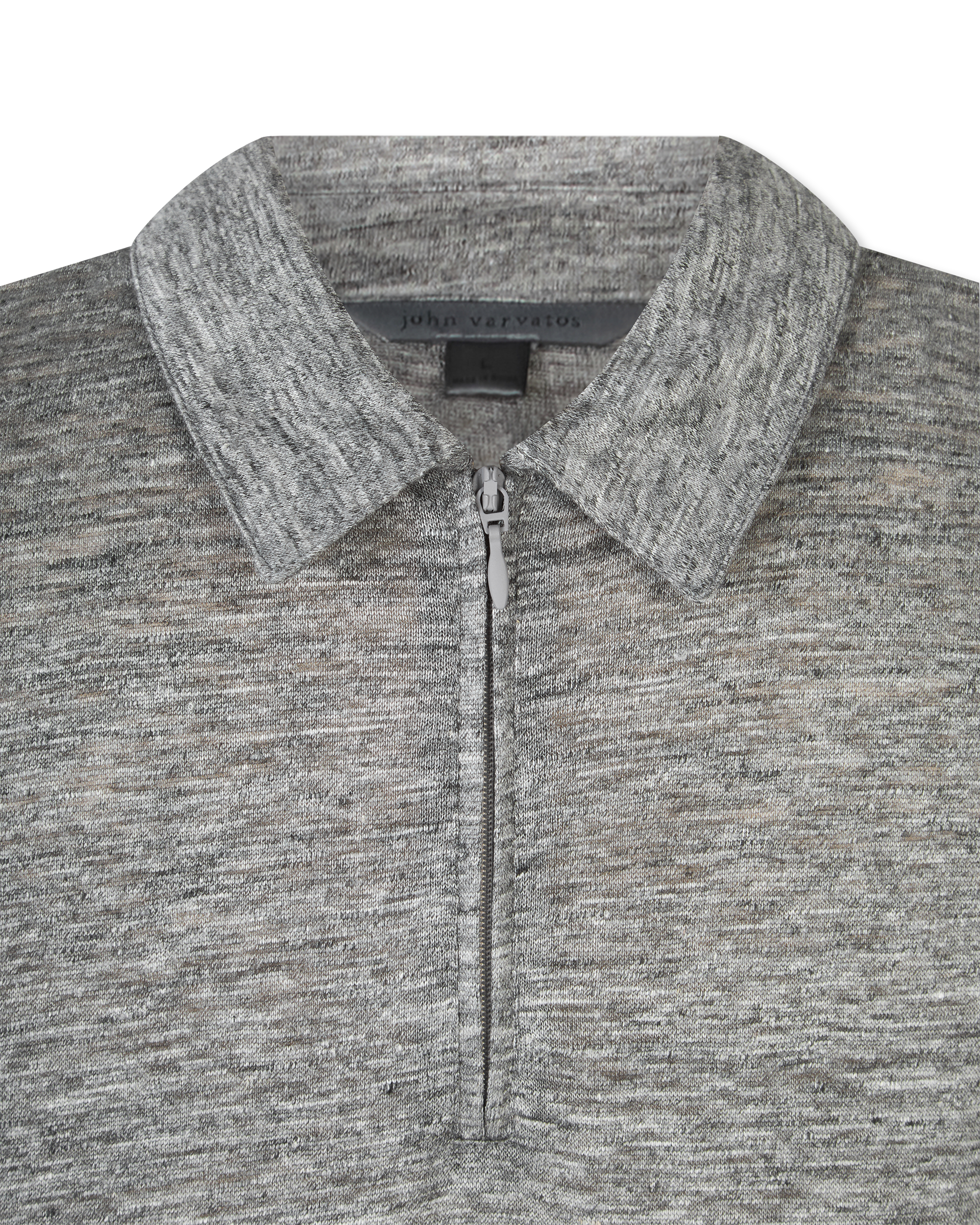 Casillas Short Sleeve Linen Polo Shirt