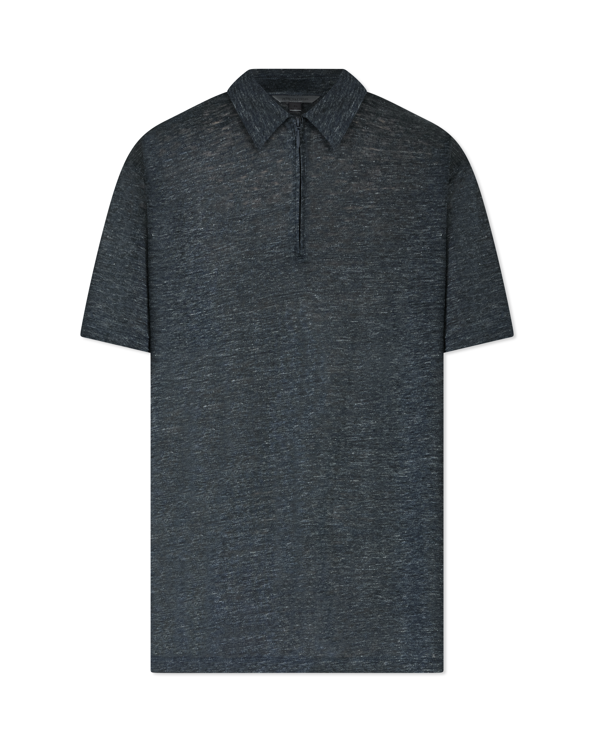 Casillas Short Sleeve Linen Polo Shirt
