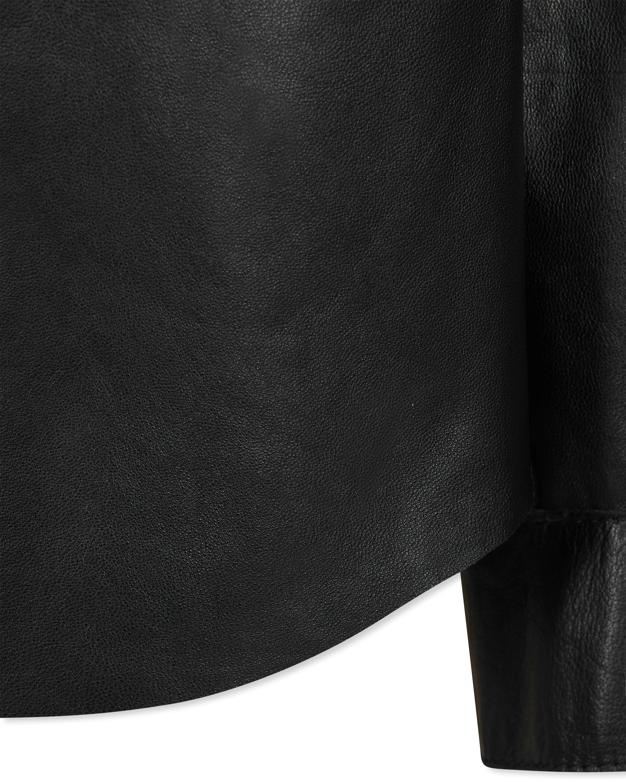Bernard Leather Shirt Jacket - DIHSAN