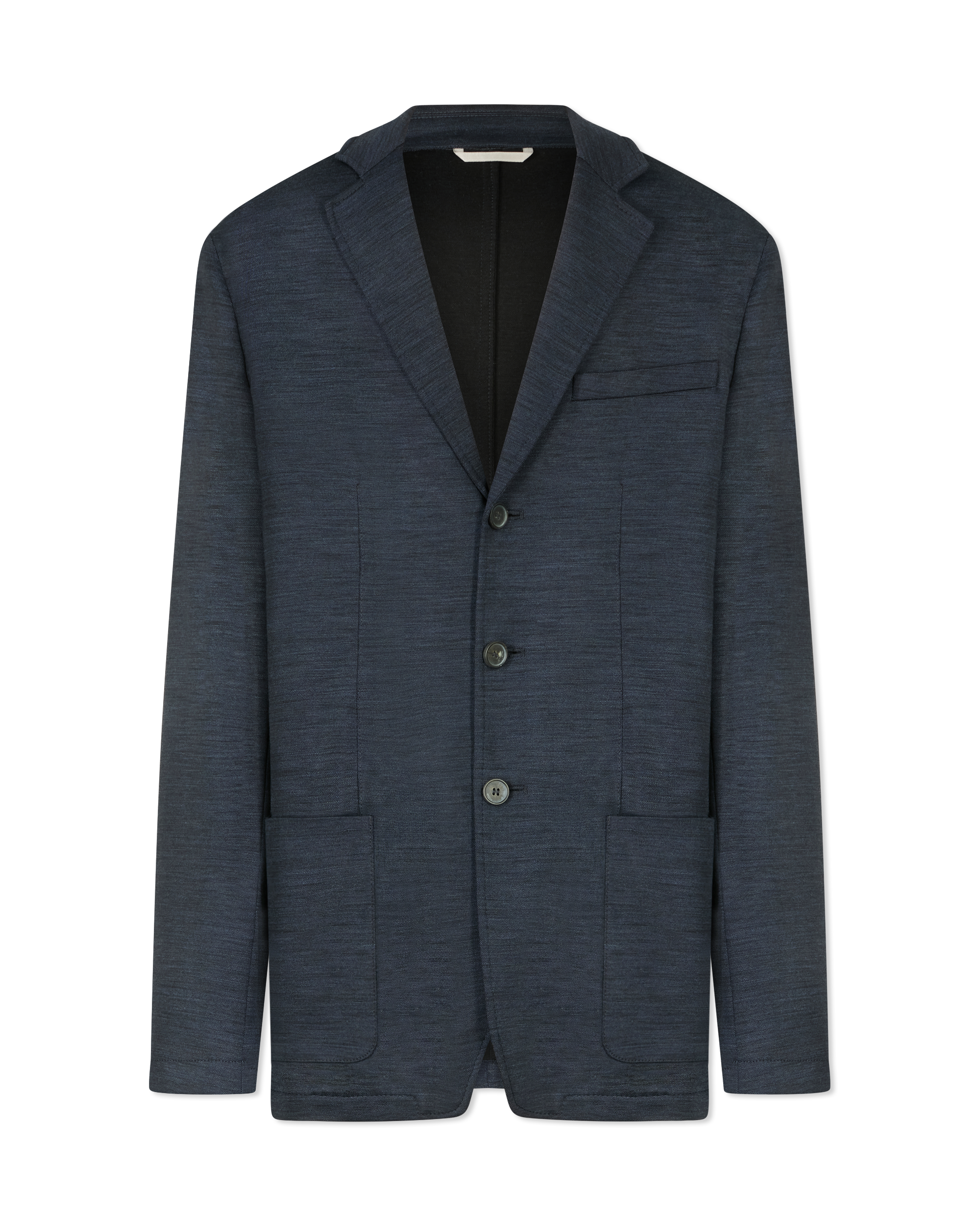 Jersey D-Constructed Casual Jacket