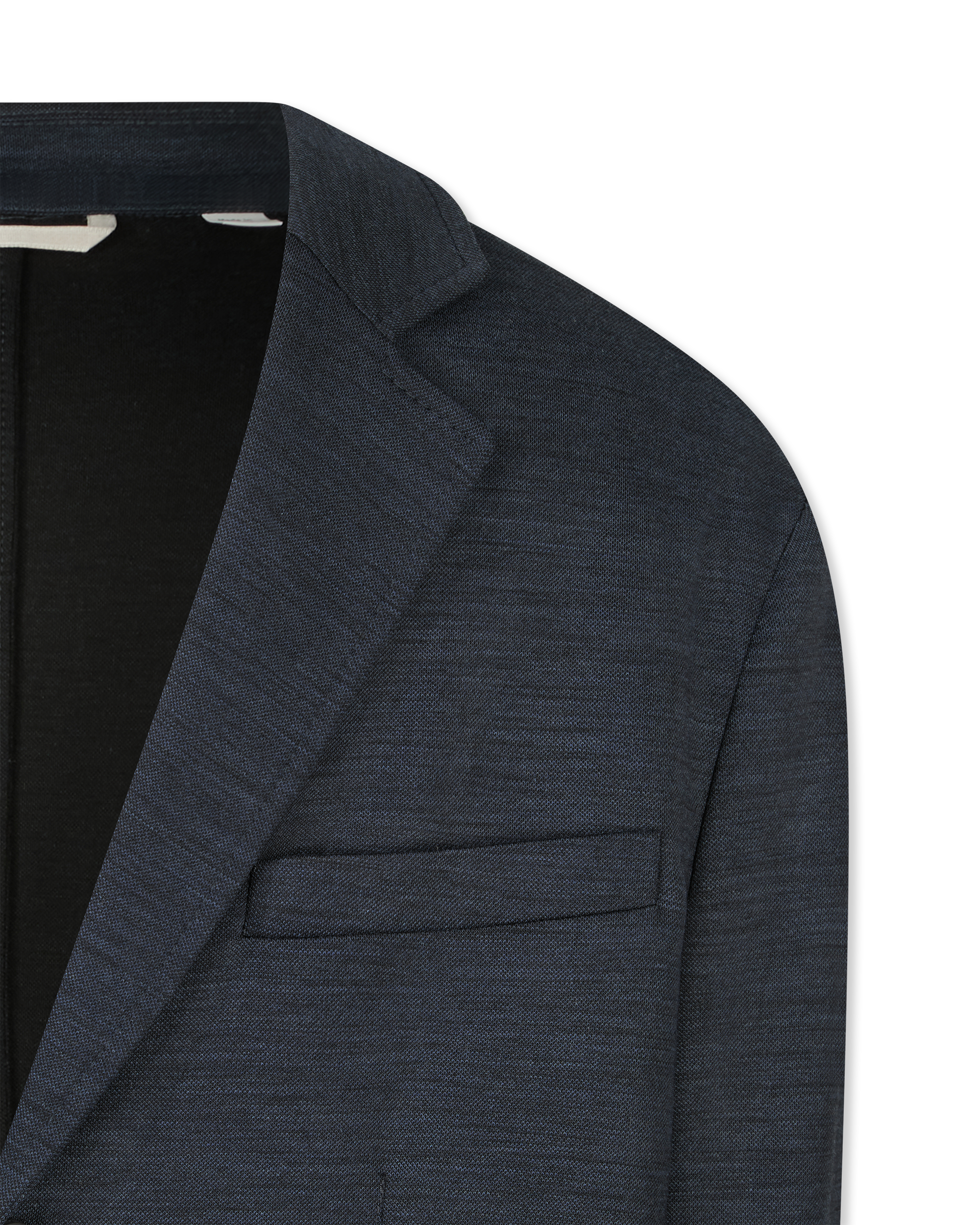 Jersey D-Constructed Casual Jacket