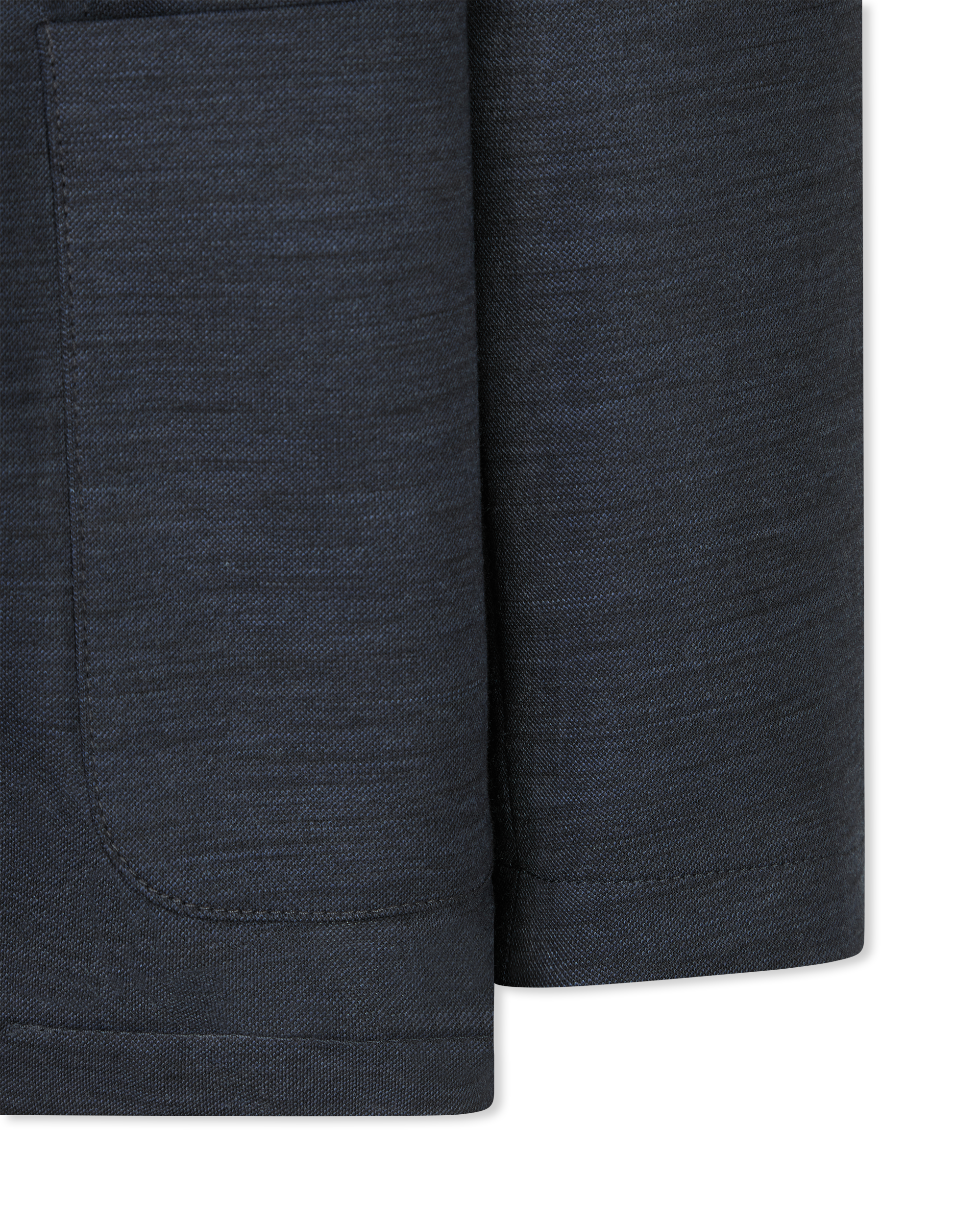 Jersey D-Constructed Casual Jacket