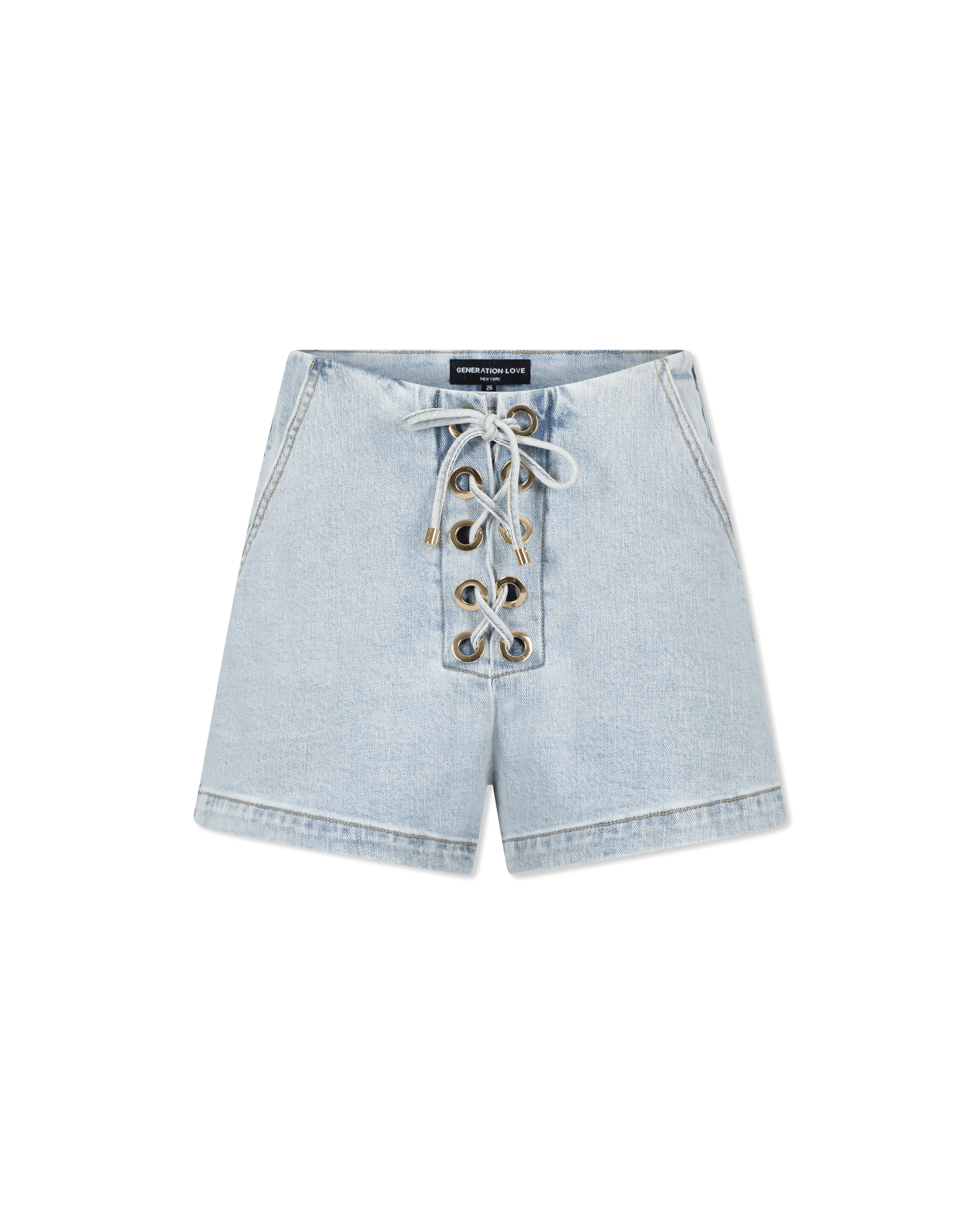 Melina Denim Shorts - DIHSAN