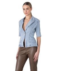 Generation Love Melbourne Denim Blazer