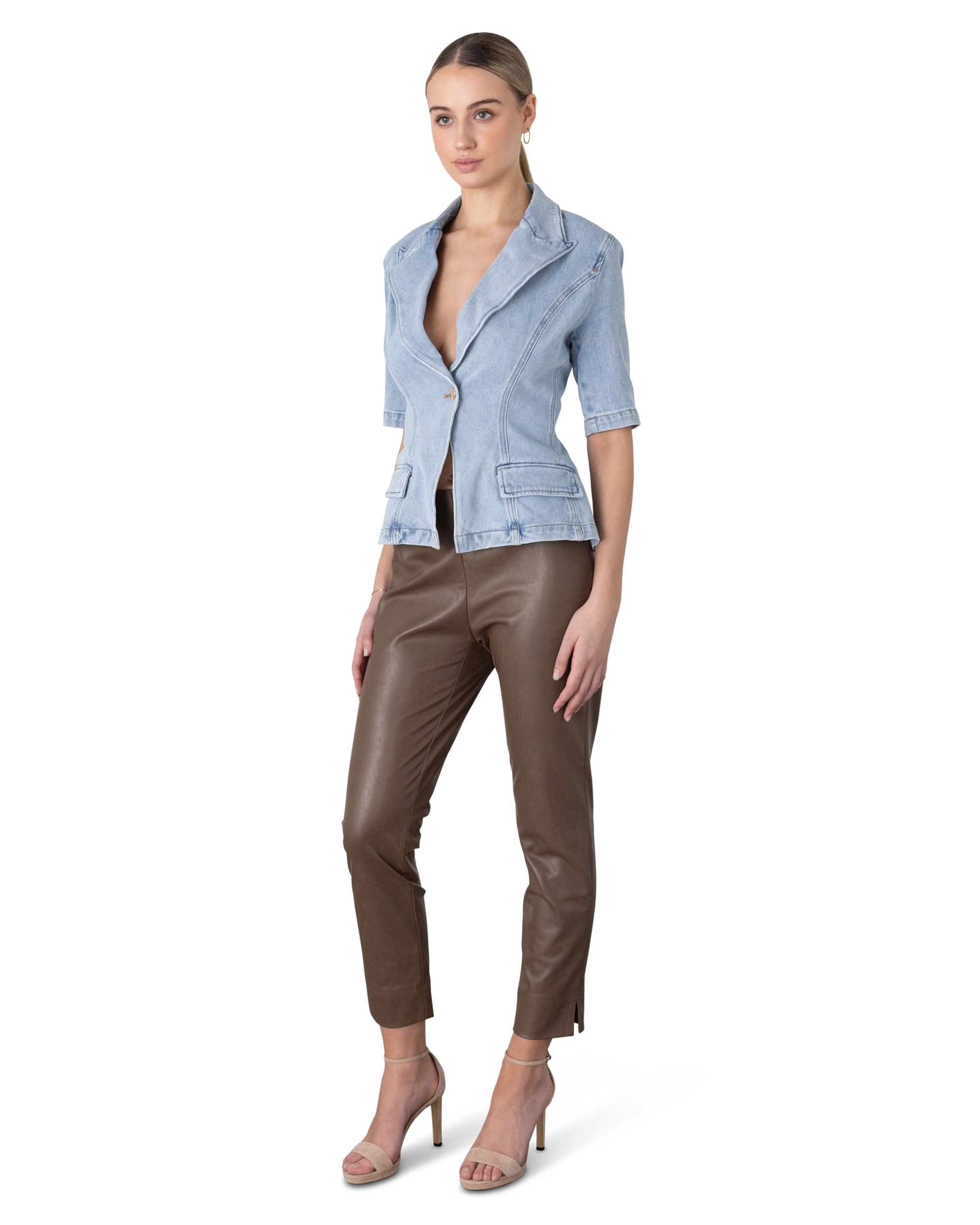 Generation Love Melbourne Denim Blazer