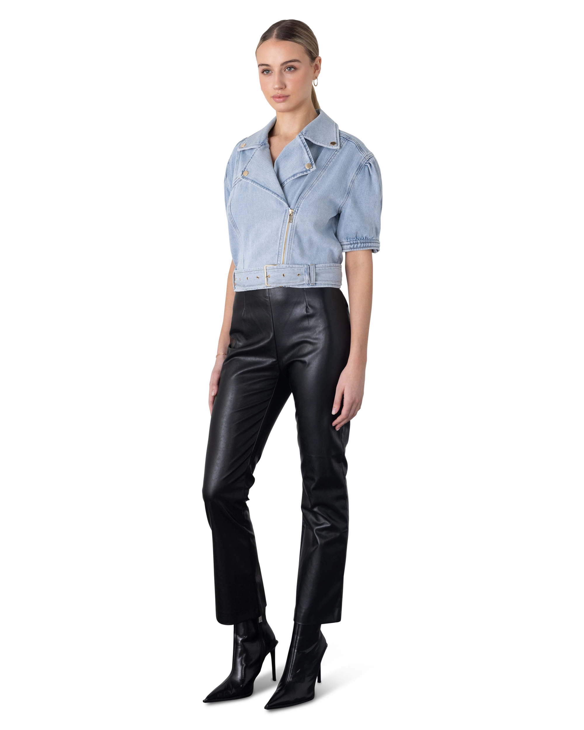 Generation Love Ivanna Half Sleeve Denim Jacket