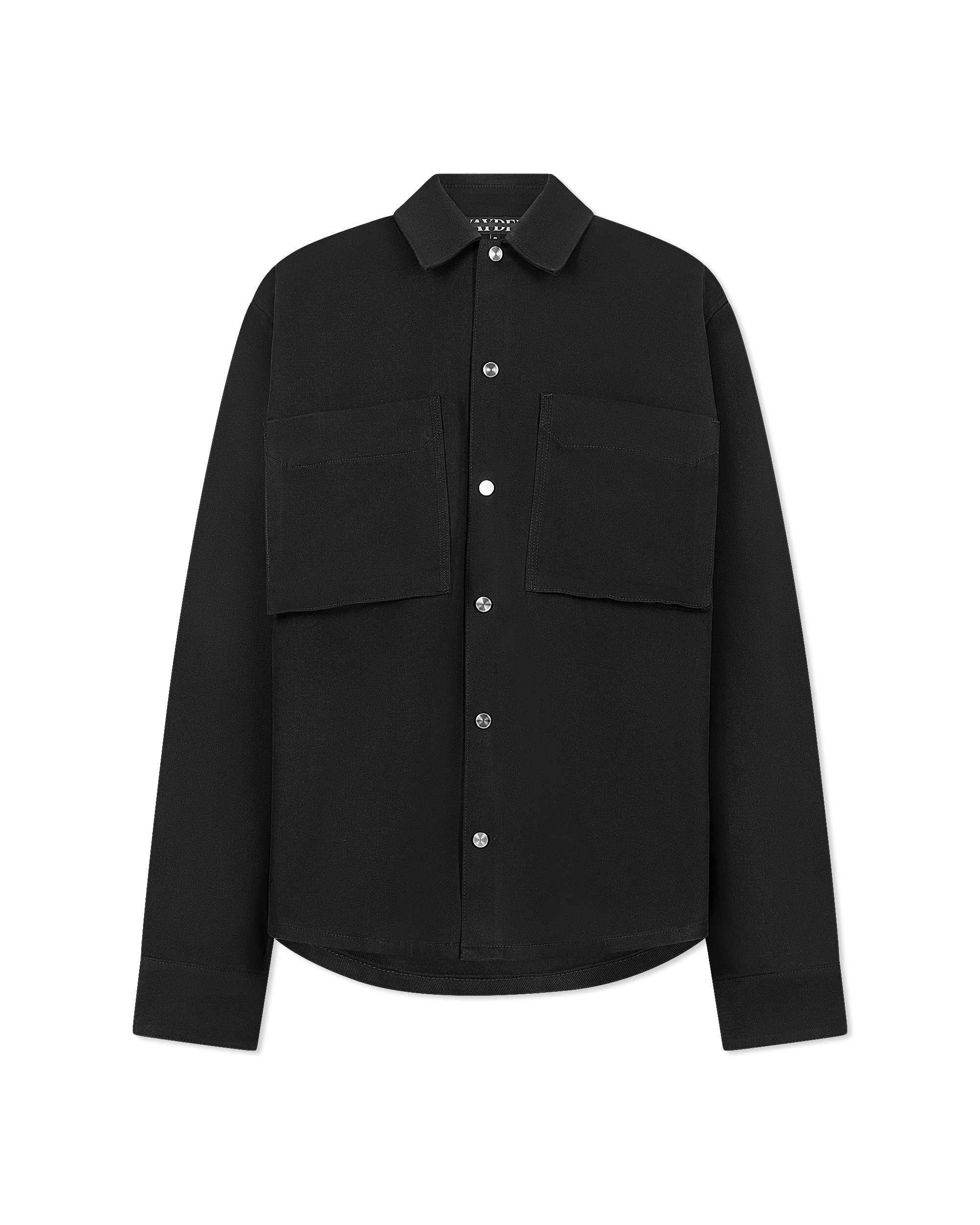 Twill Overshirt Black