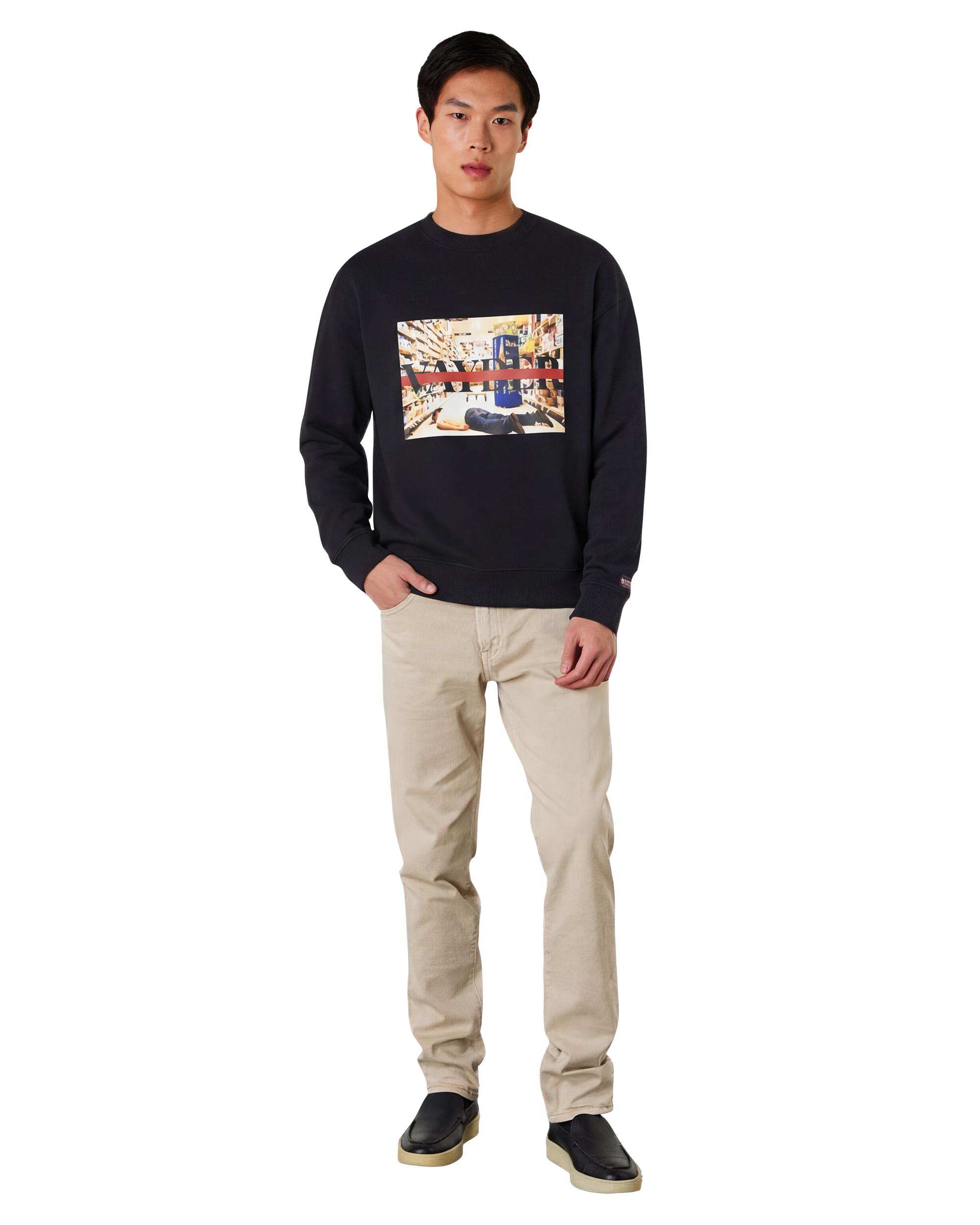 Vayder Pharmacy Graphic Crewneck Sweatshirt