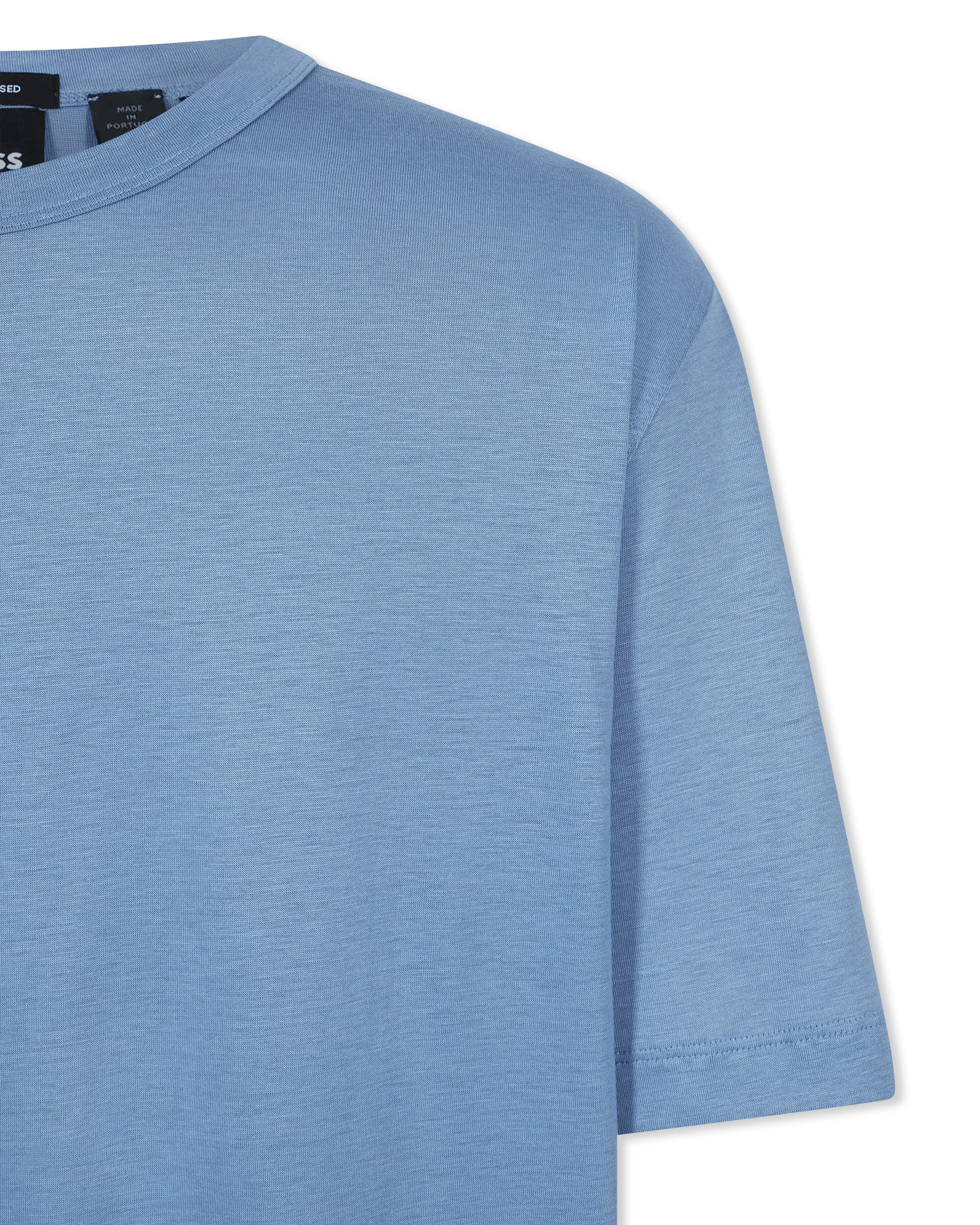 Thompson 50 Cotton Jersey T-Shirt with Logo Detail - DIHSAN