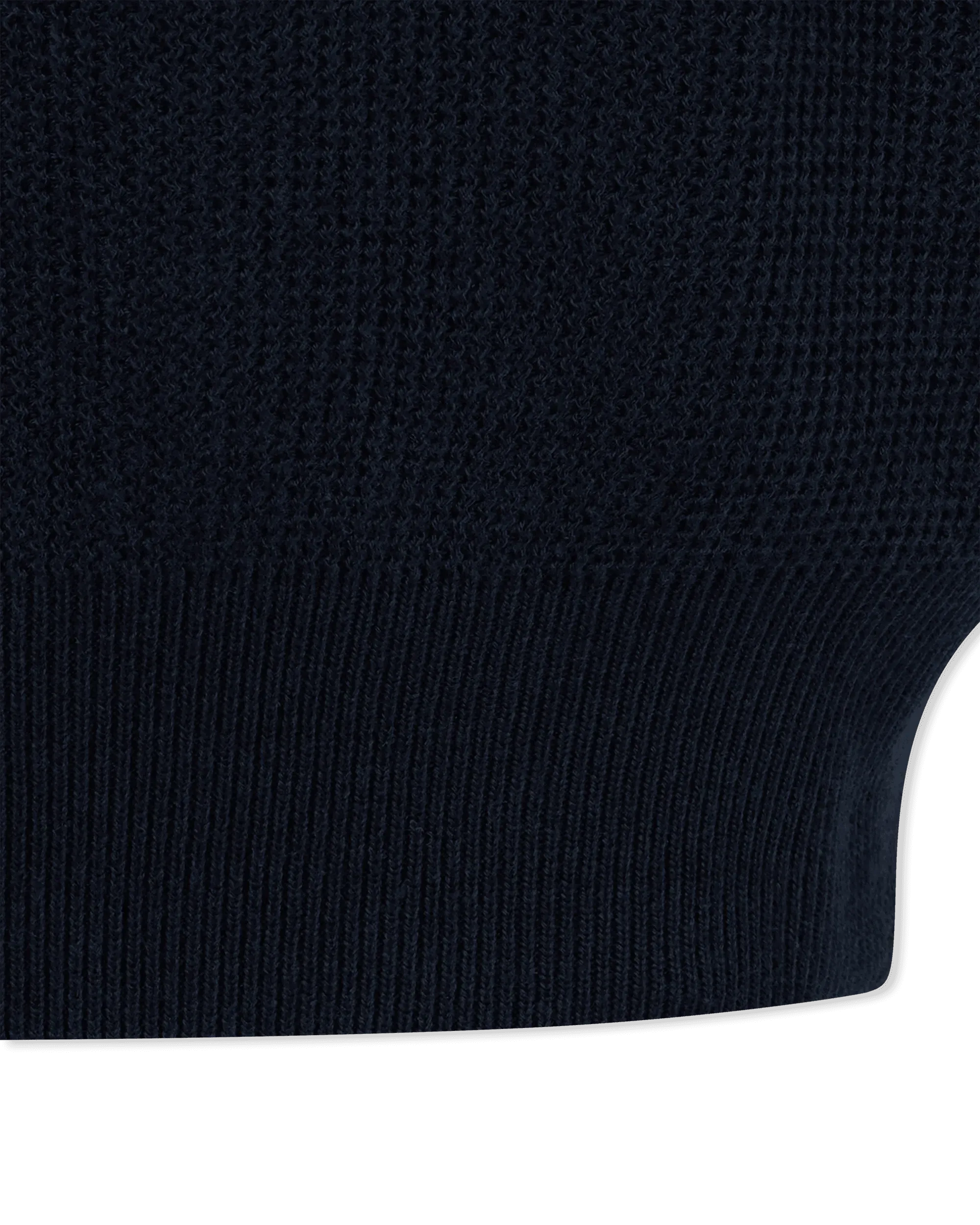 H-Dalon Regular Fit Sweater With Short Sleeves And Flag Logo - DIHSAN