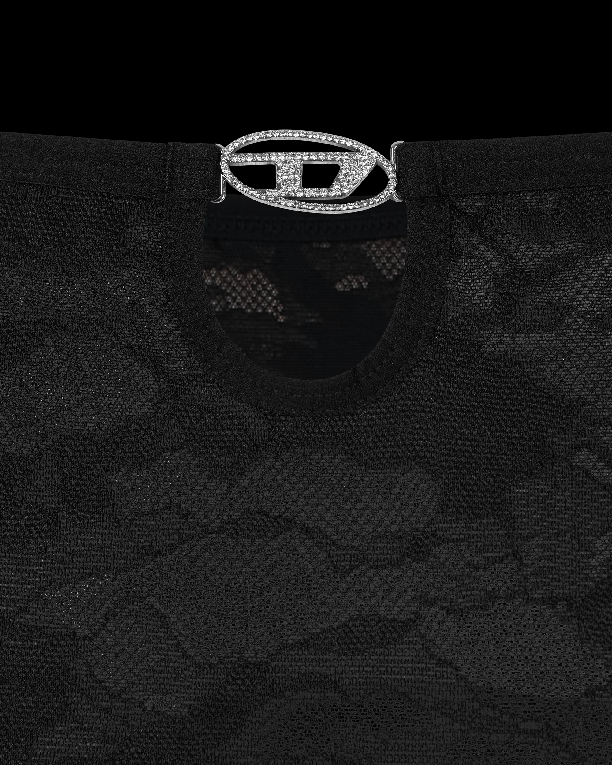 D-Oval Lace Short Short