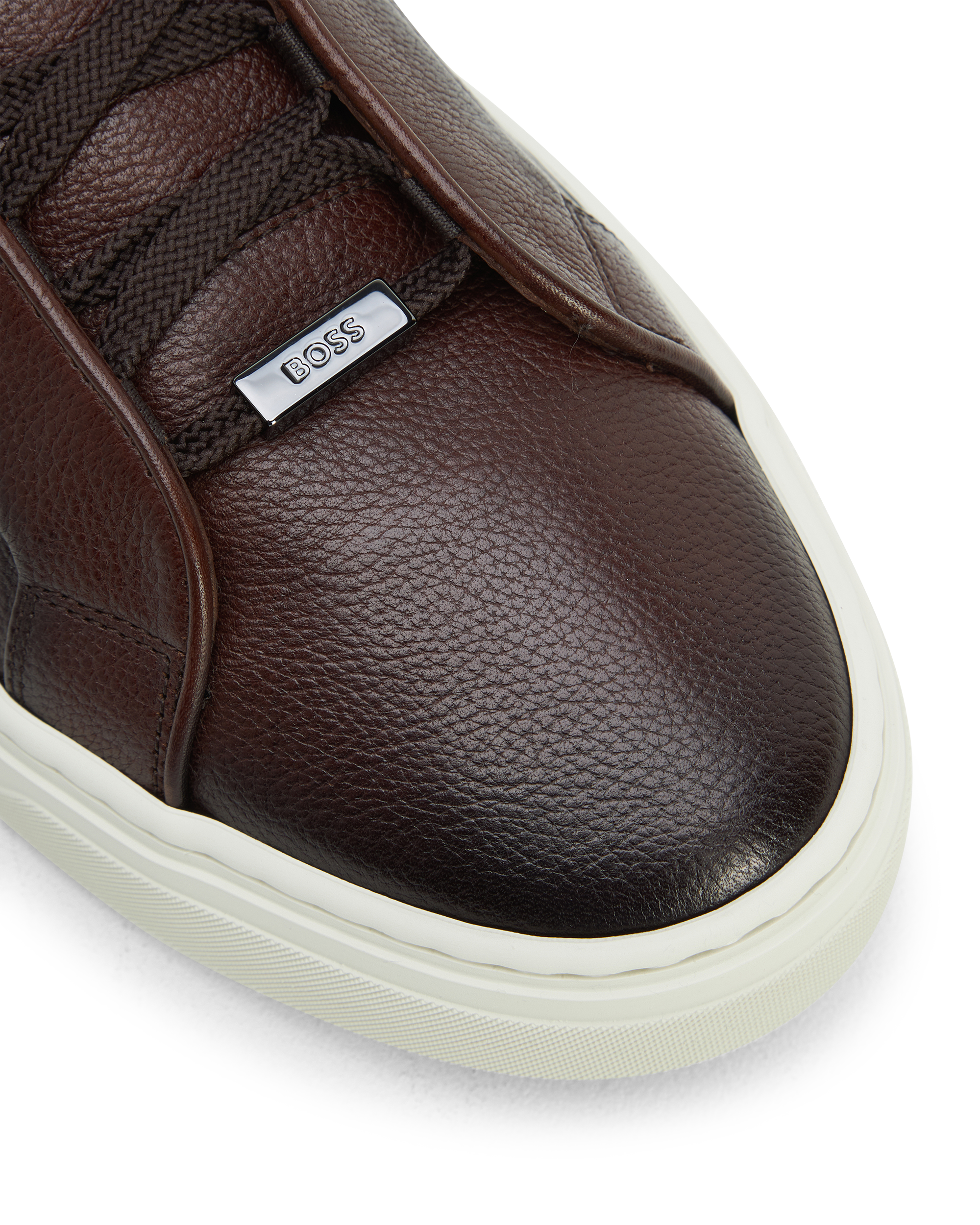 Gary Low-Top Leather Trainers