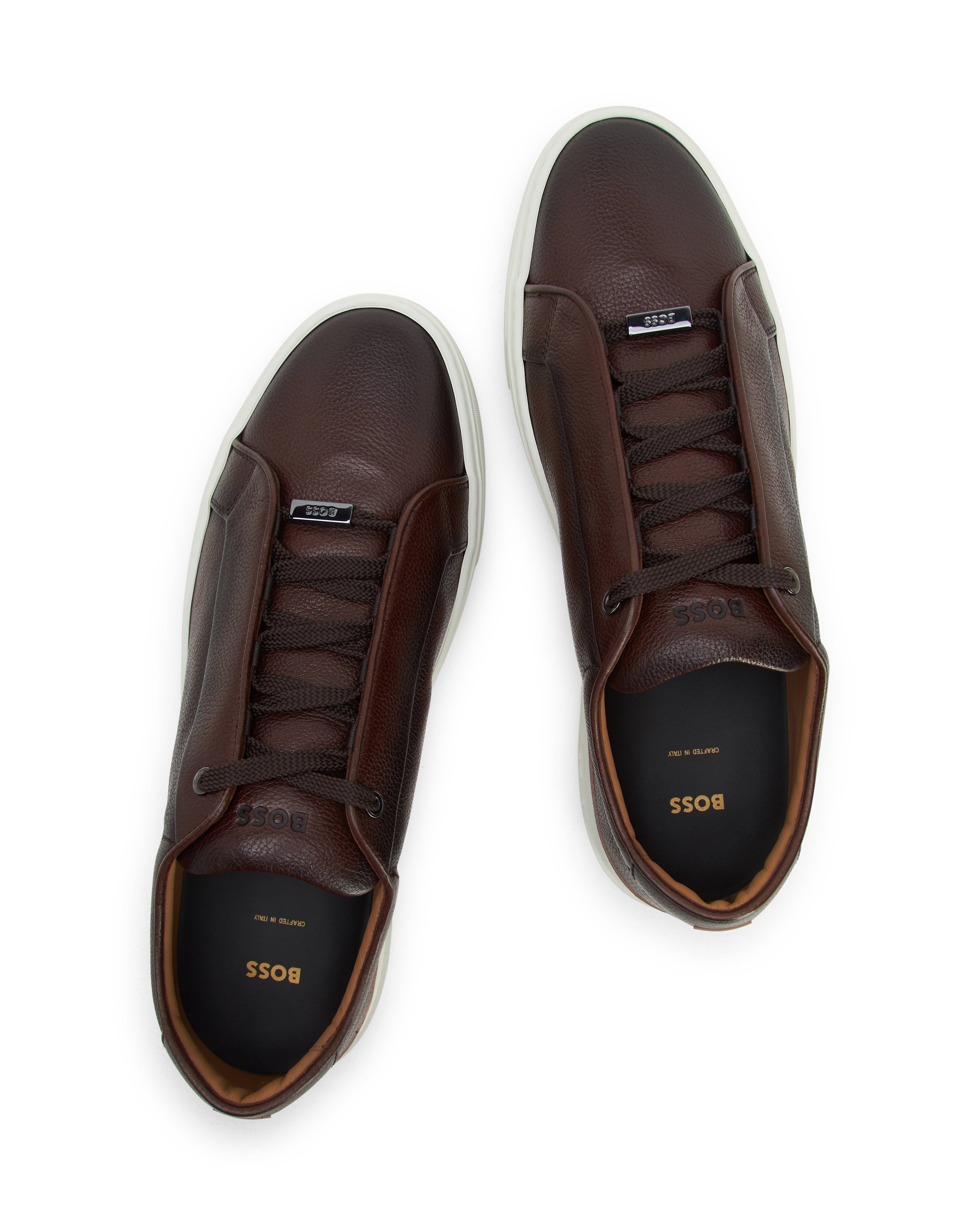 Gary Low-Top Leather Trainers