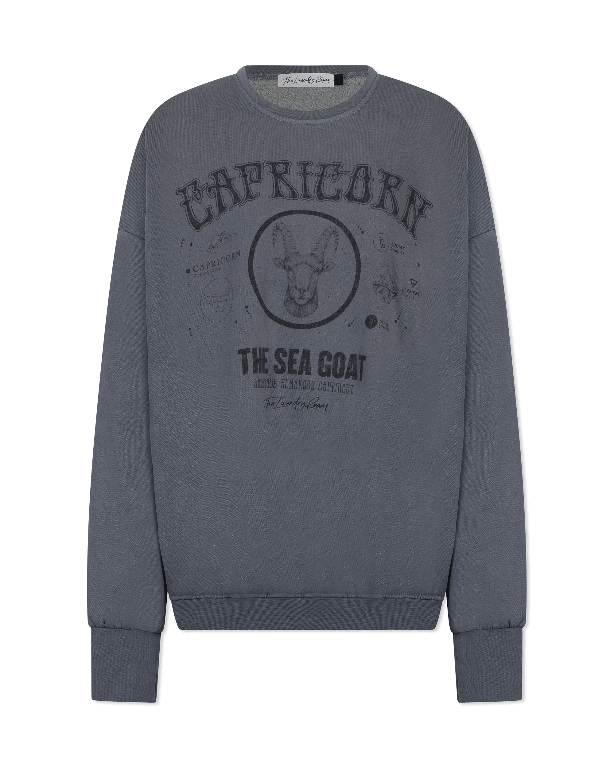 Capricorn Oversized Jumper - DIHSAN