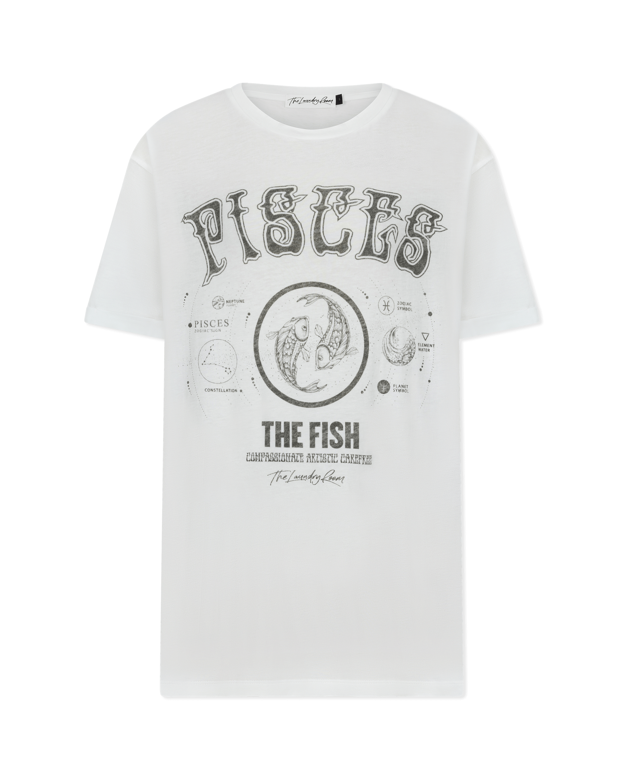 Pisces Oversized Tee - DIHSAN