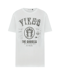 Virgo Oversized Tee - DIHSAN