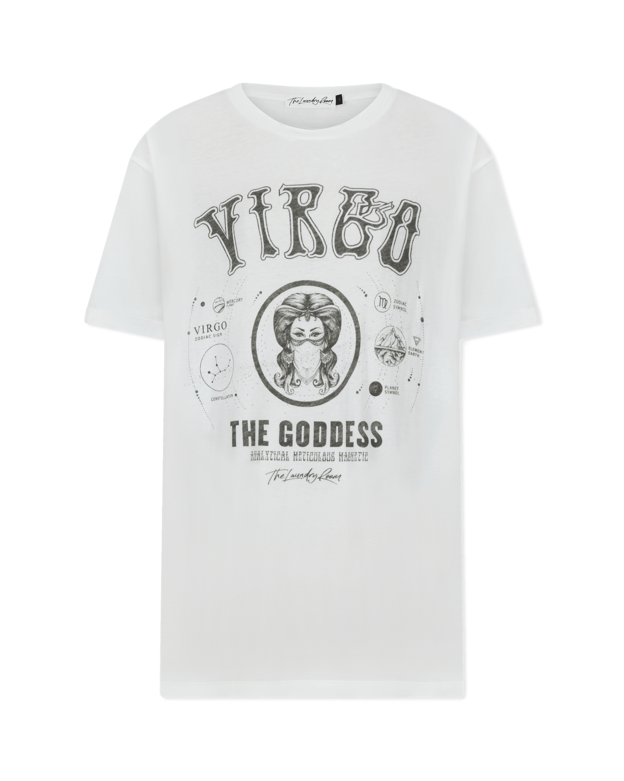 Virgo Oversized Tee - DIHSAN