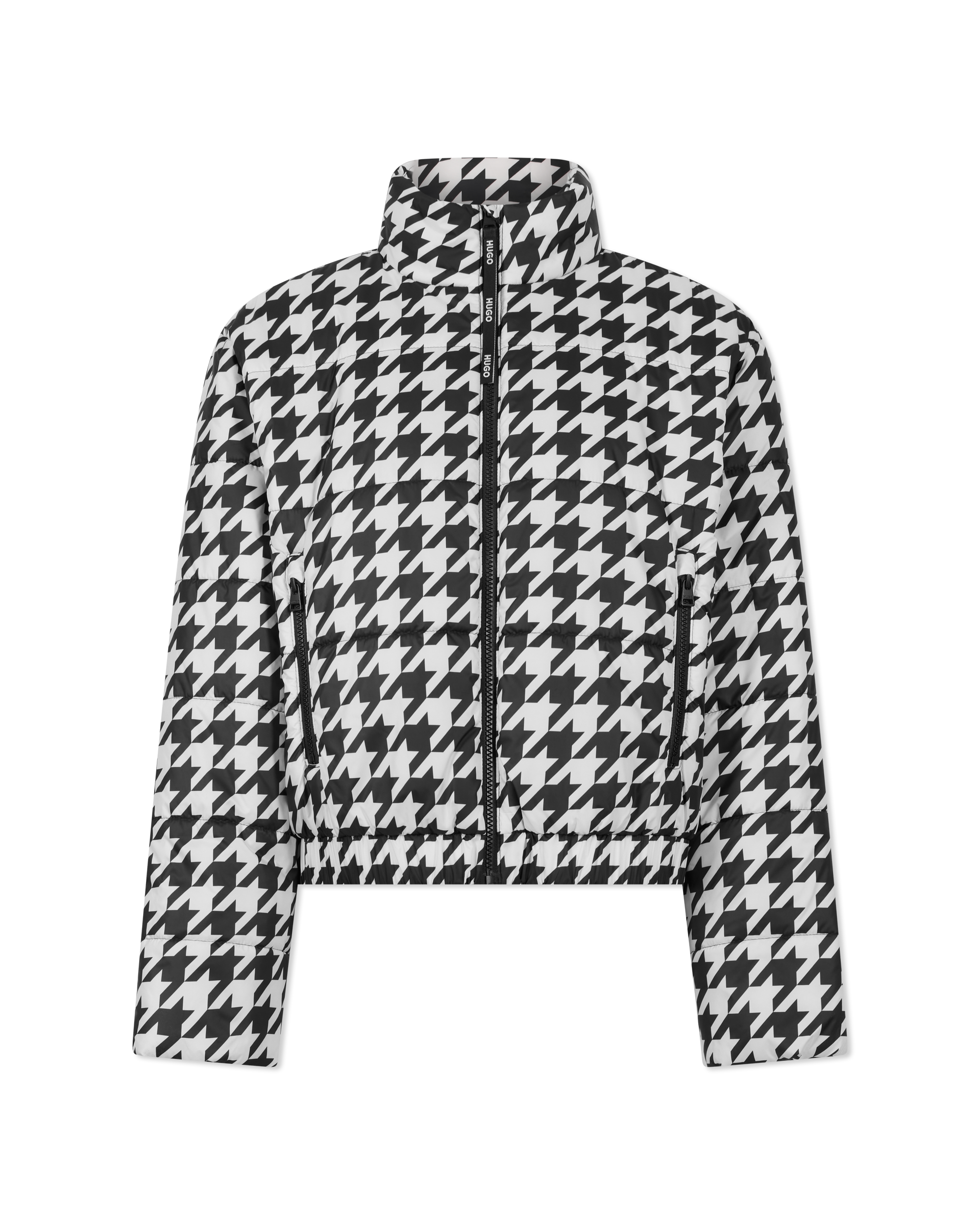 Felara-2 Houndstooth Puffer Jacket