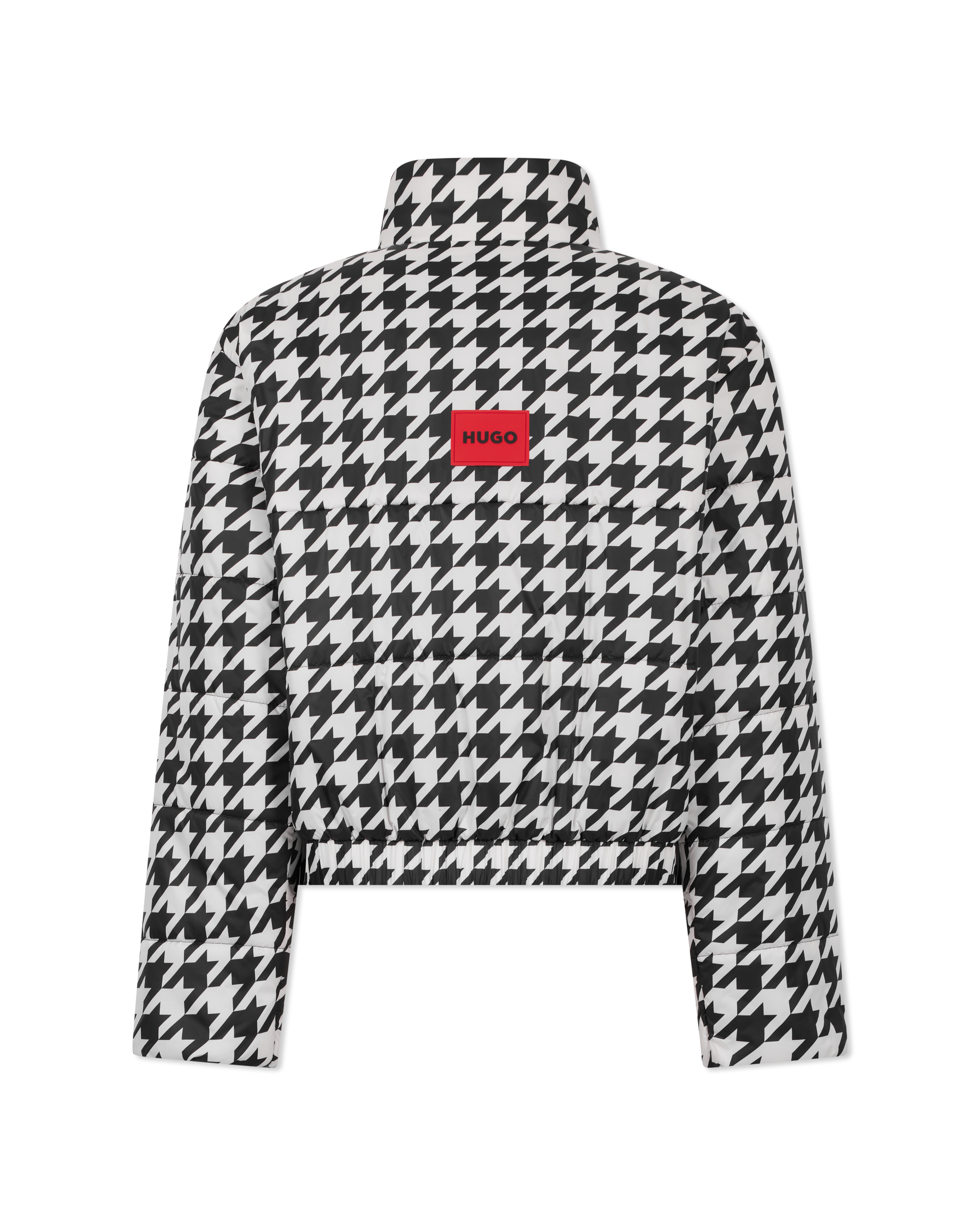 Felara-2 Houndstooth Puffer Jacket - DIHSAN