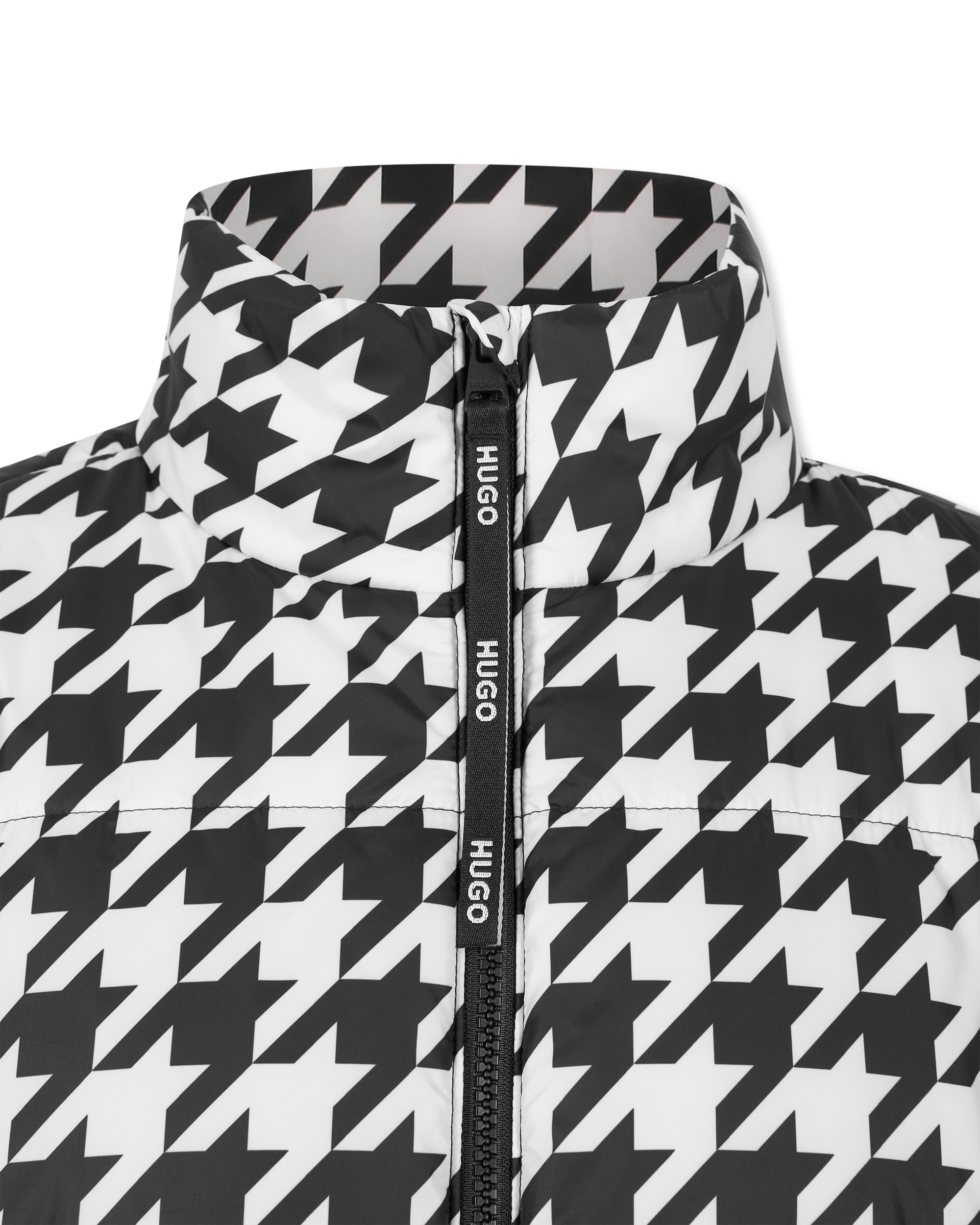 Felara-2 Houndstooth Puffer Jacket