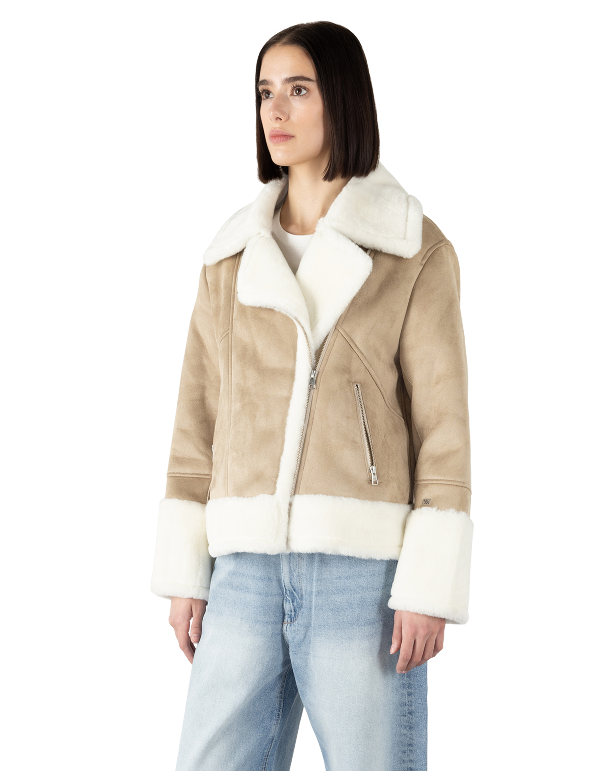 Soia and Kyo Phoebe Moto Coat