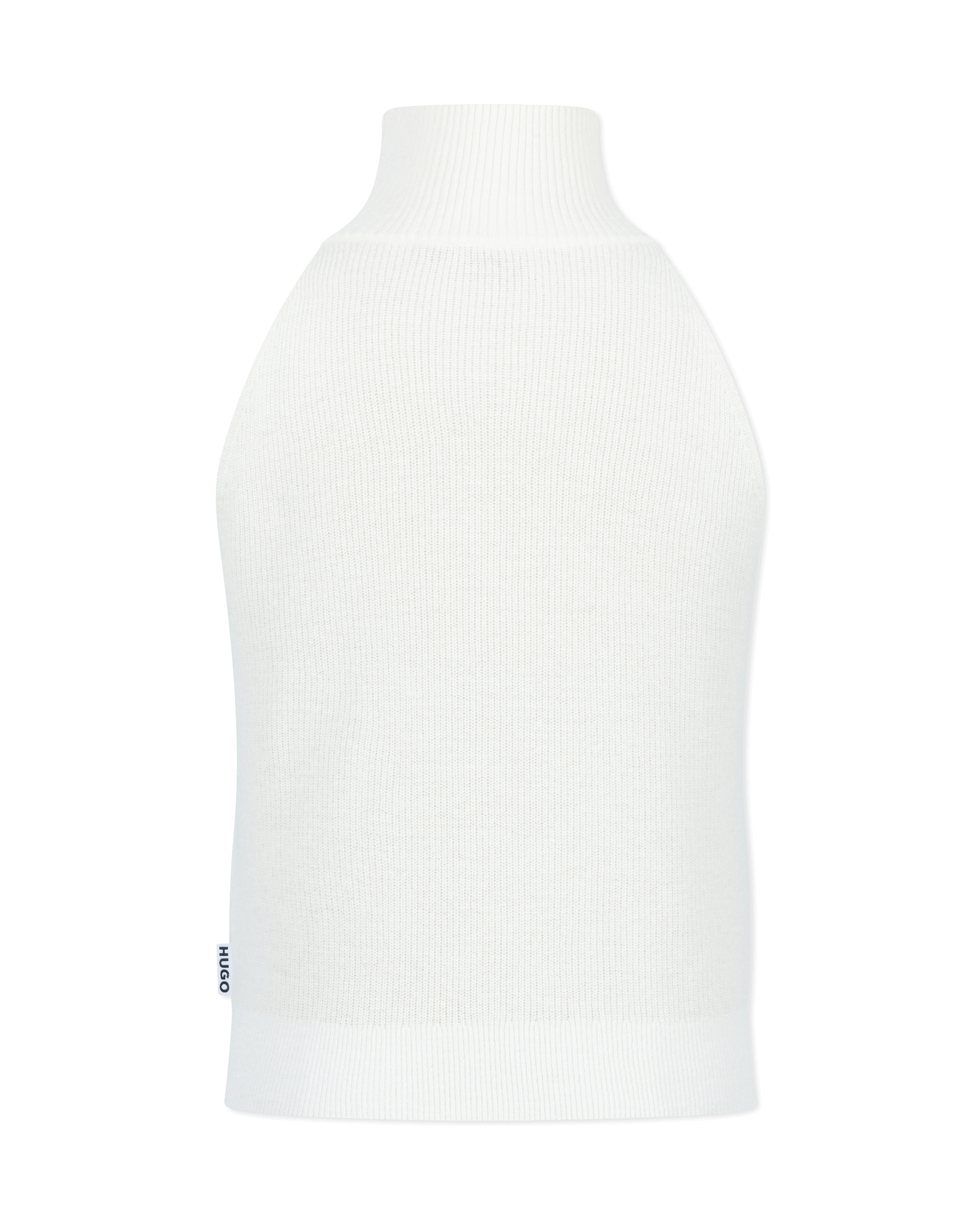 Selso Half-Zip Sleeveless Knit Top - DIHSAN