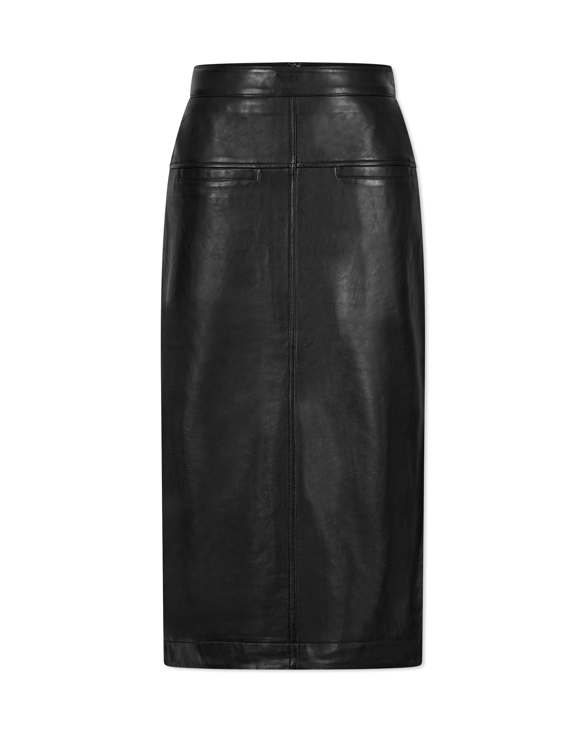 Inaya Genuine Leather Skirt - DIHSAN