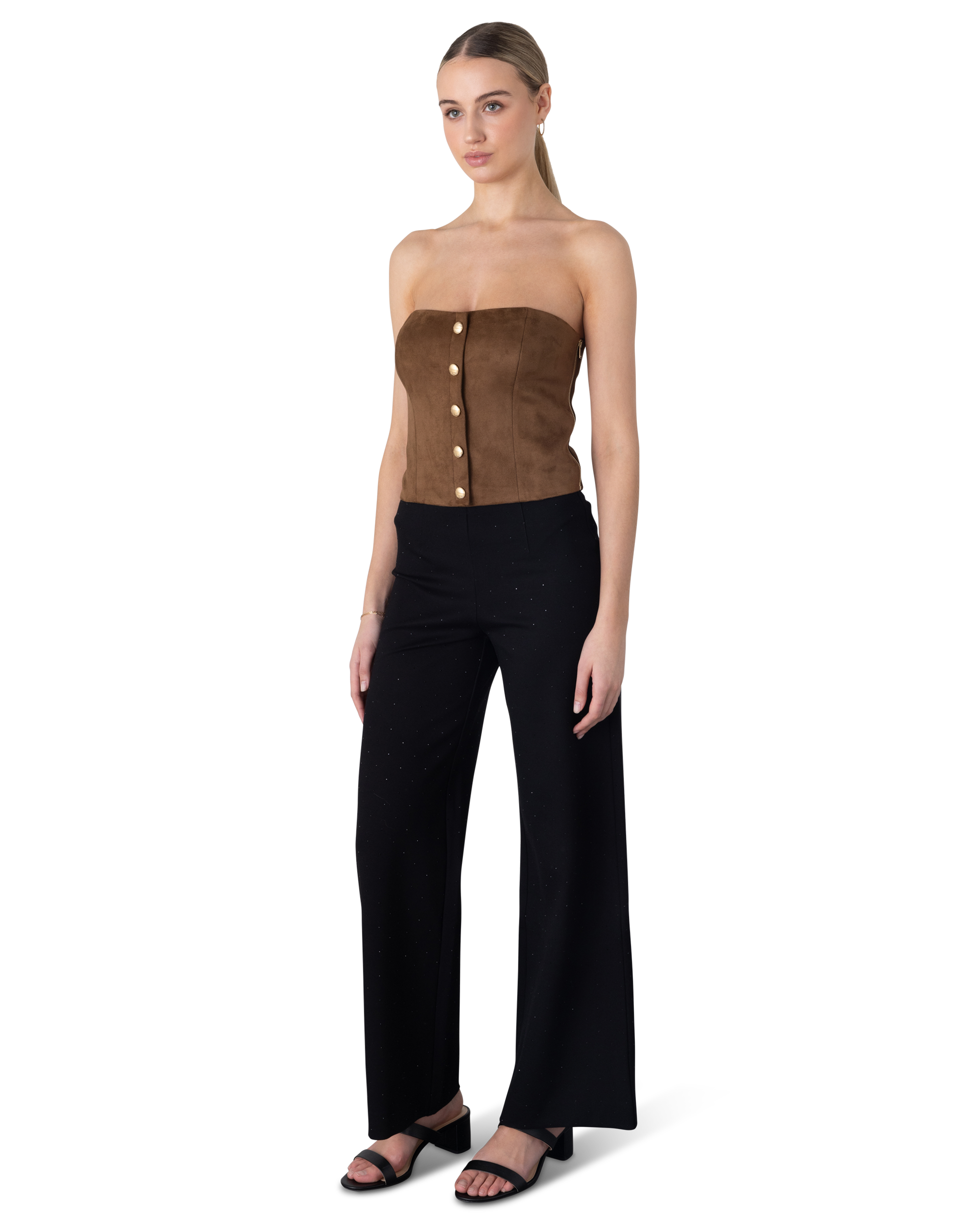 Kimberly Swarovski Jersey Pant