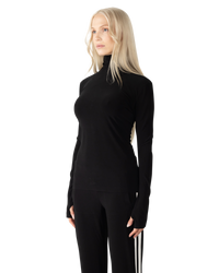 Long Sleeve Turtle Neck Top