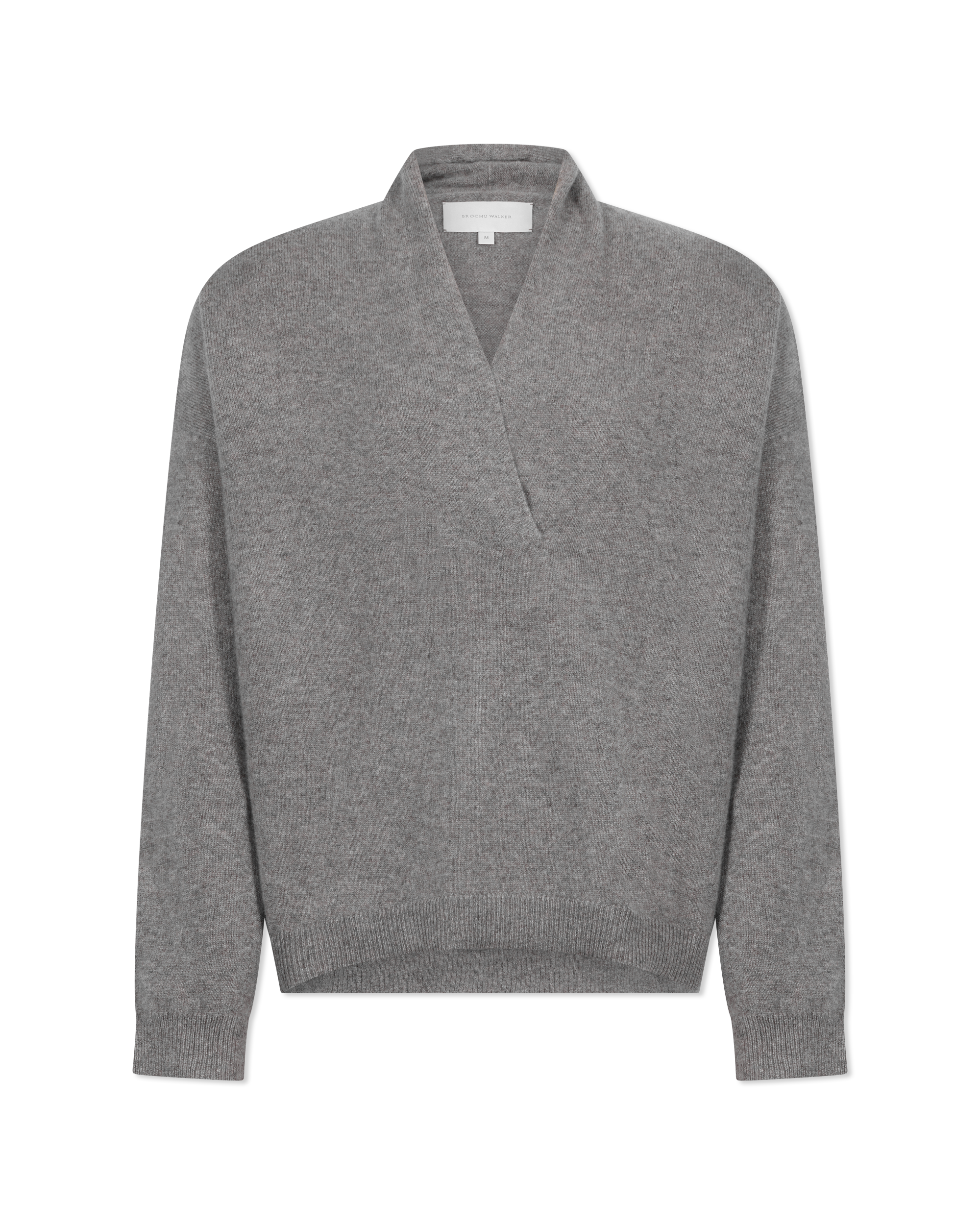 Siena Wrap Neck Pullover - DIHSAN